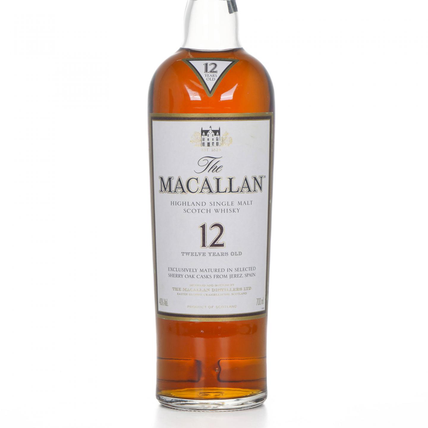 Macallan 麦卡伦 12年 雪莉桶 700ml