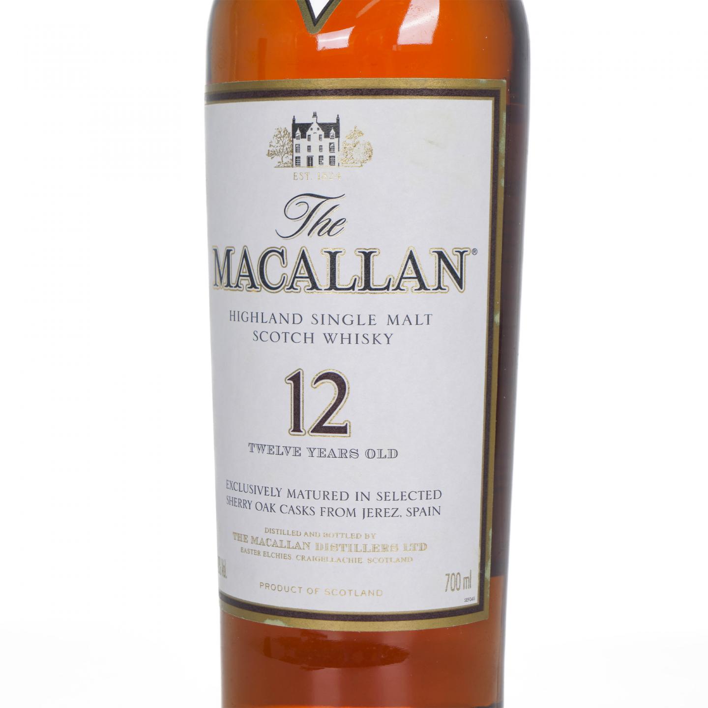 Macallan 麦卡伦 12年 雪莉桶 700ml