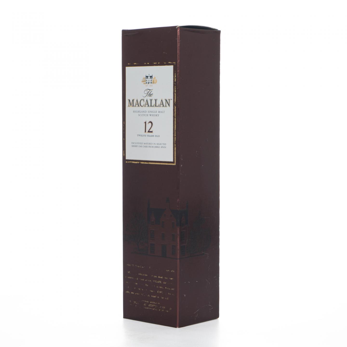 Macallan 麦卡伦 12年 雪莉桶 700ml