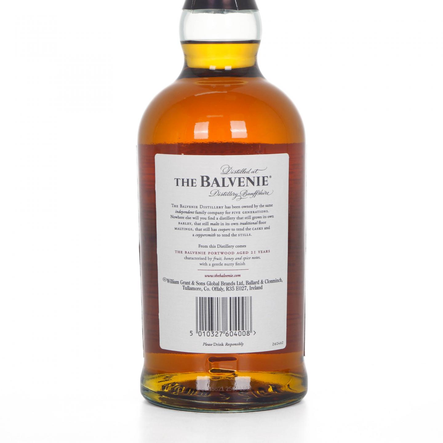 Balvenie 百富 21年 波特桶后熟 700ml