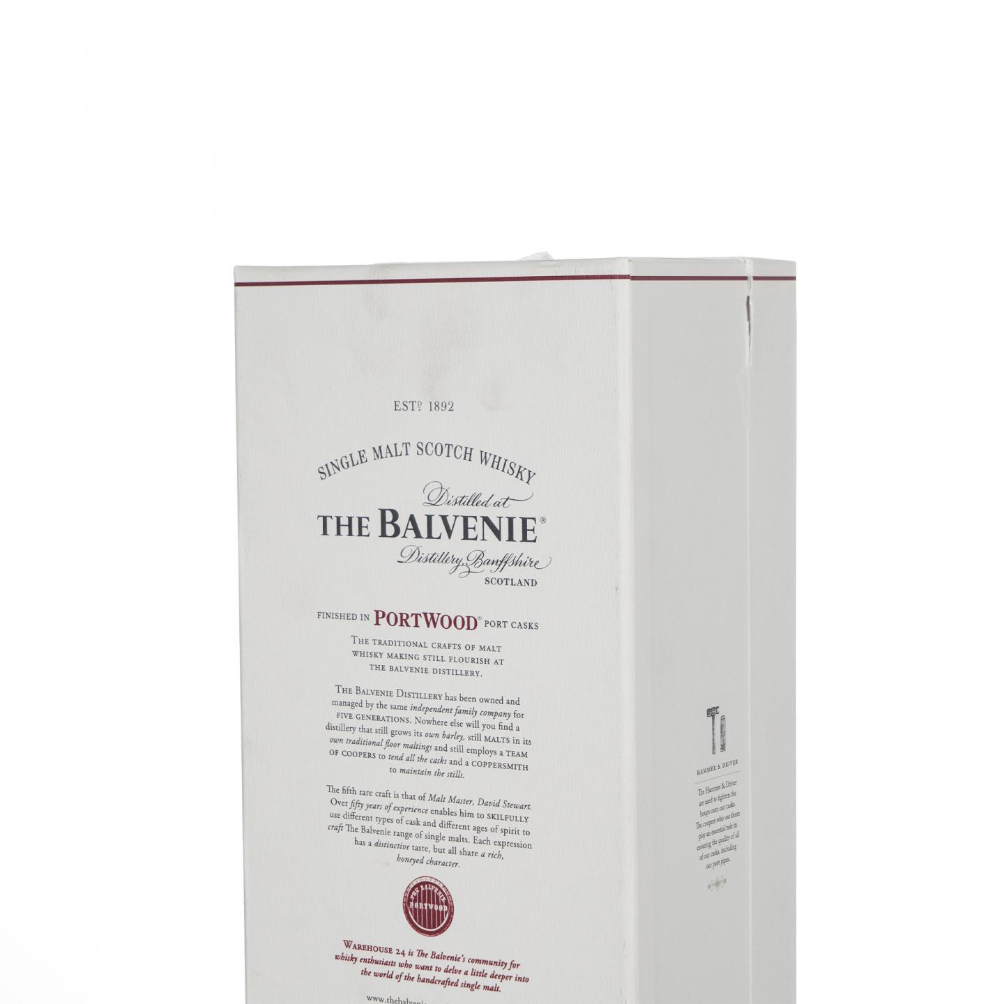 Balvenie 百富 21年 波特桶后熟 700ml