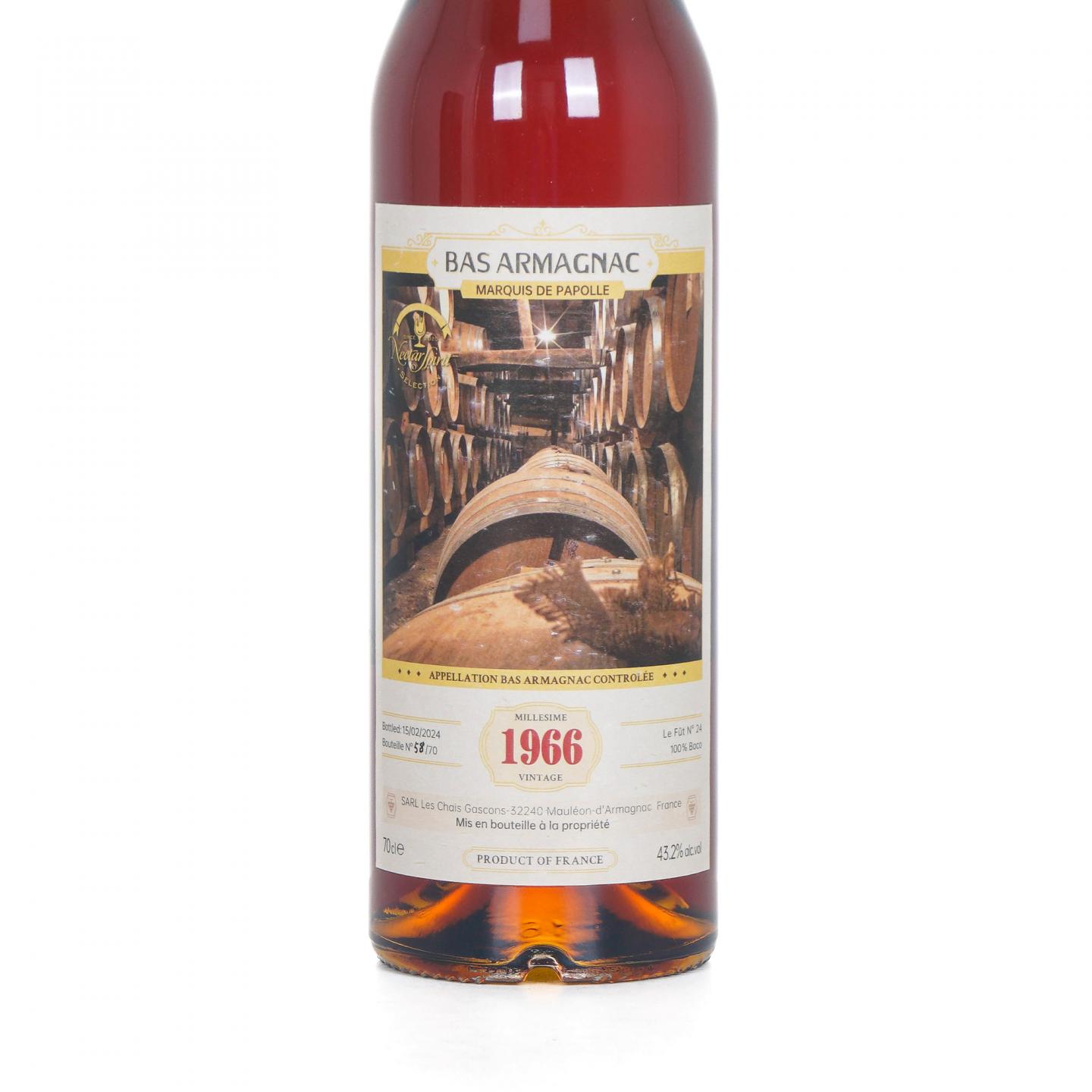 Marquis de papolle 1966-2024 年份雅文邑