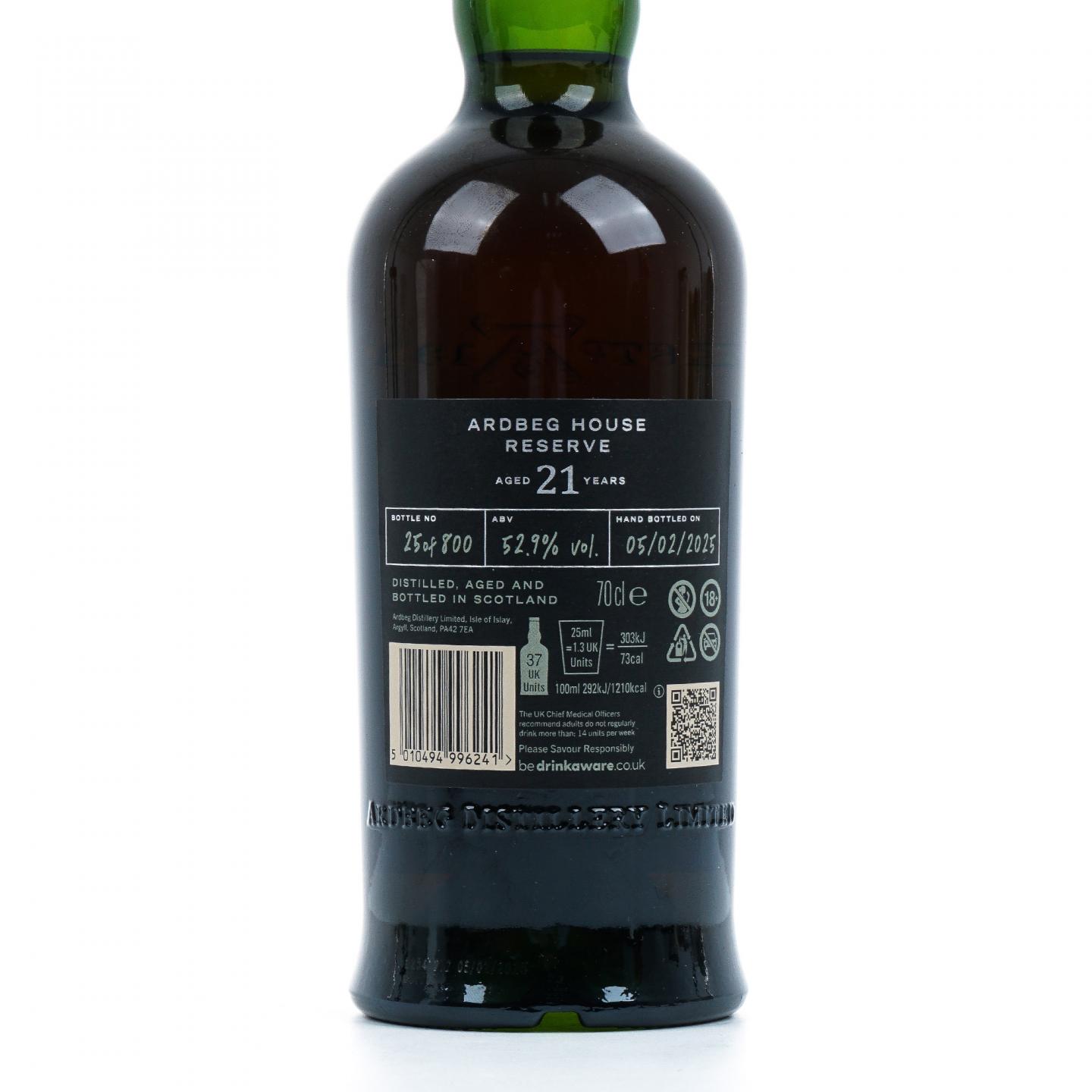 Ardbeg 阿贝 21年 2025 House Reserve