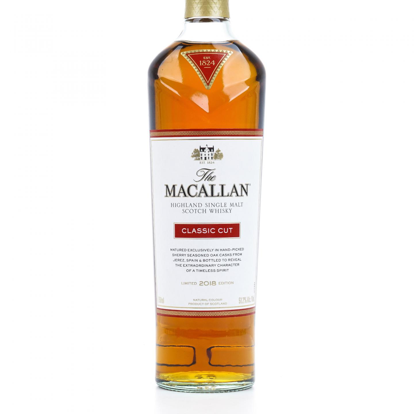 【附X光图】Macallan 麦卡伦 Classic Cut 2018 精粹 750ml