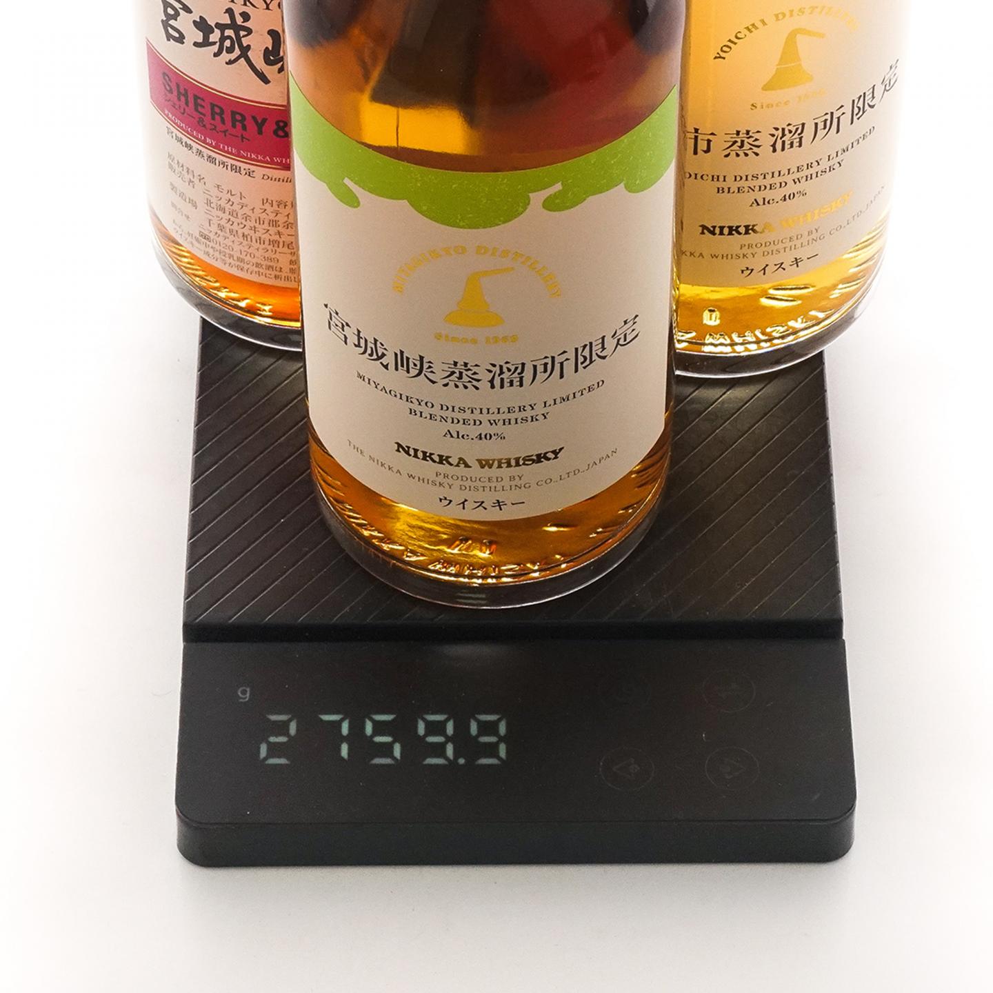 余市/宫城峡蒸馏所限定 调和/单麦 500ml *3支组