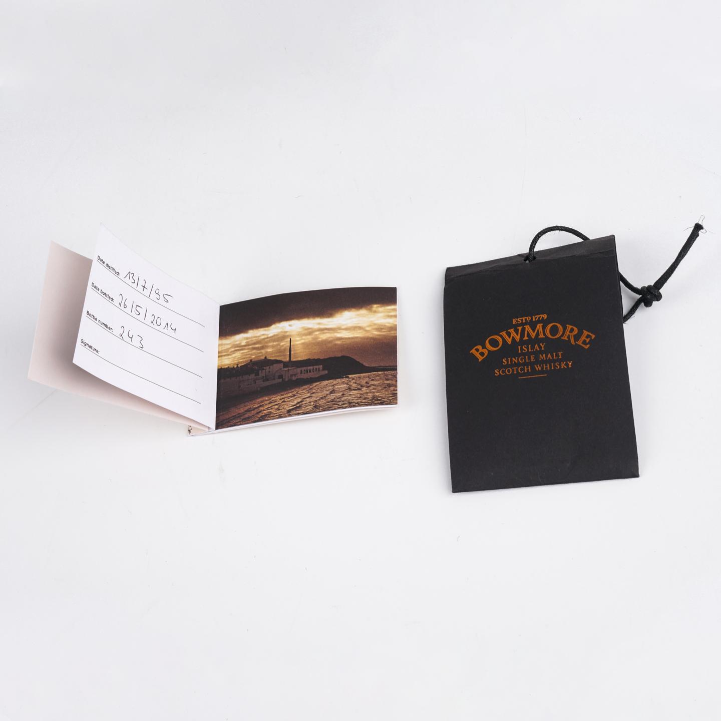 Bowmore 波摩 1995-2014 手工瓶 初填雪莉桶#1572