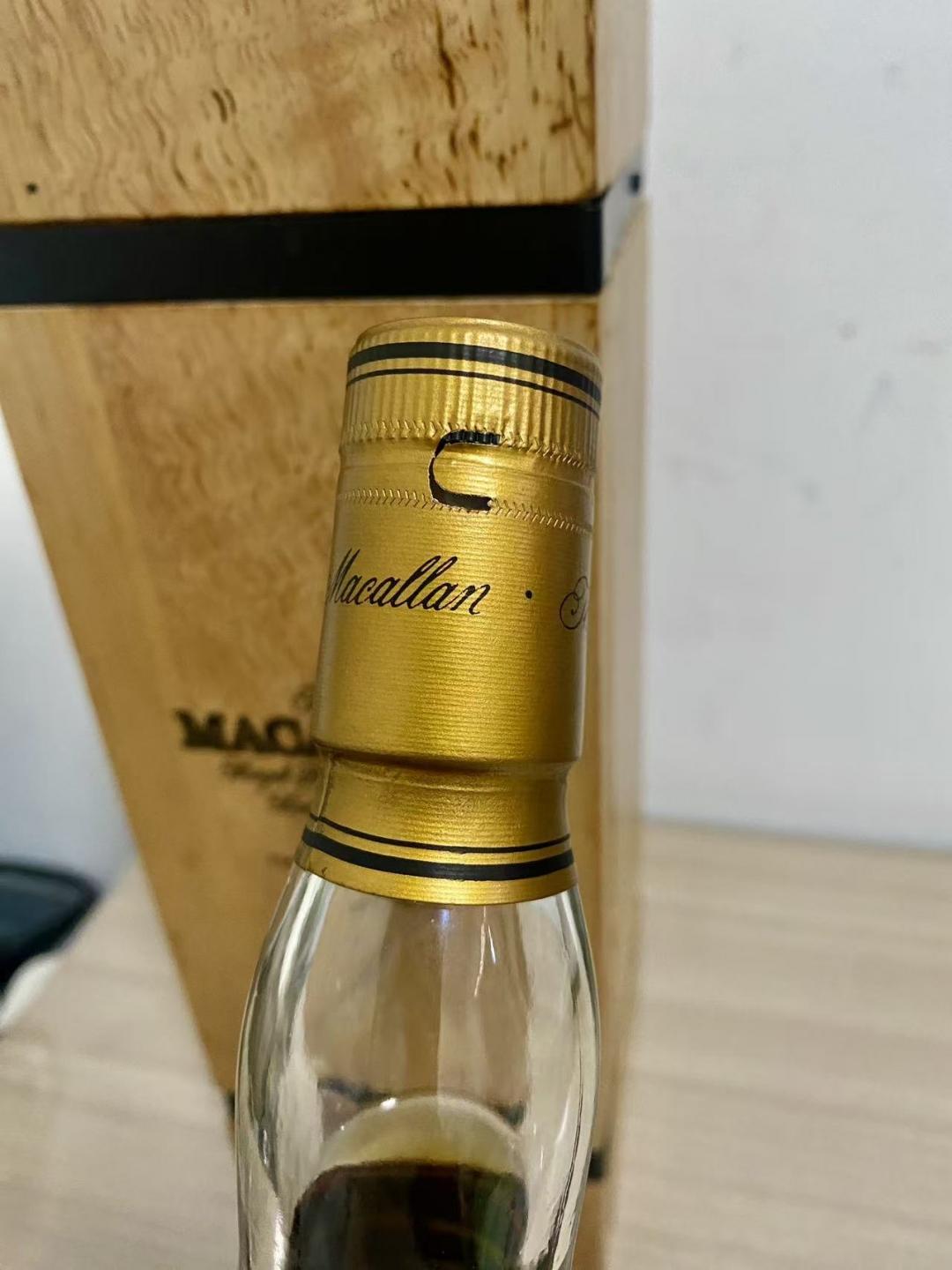 旧版麦卡伦12草写版庄园750ml