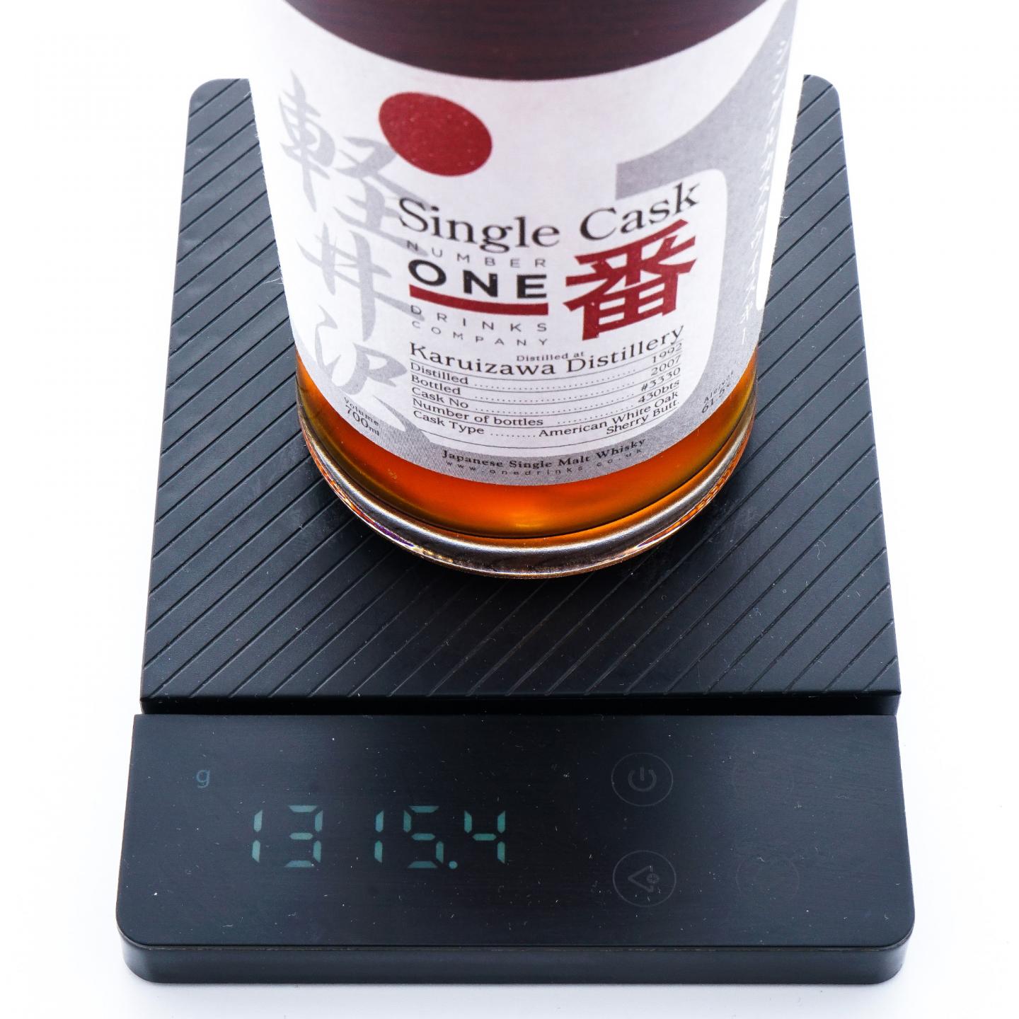 轻井泽 1992-2007 雪莉桶#3330 一番