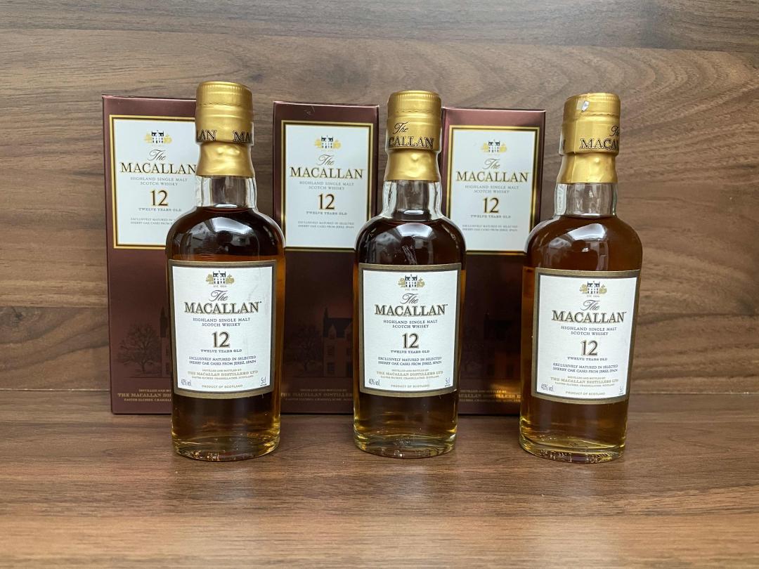 【酒版】麦卡伦12年 旧版3瓶