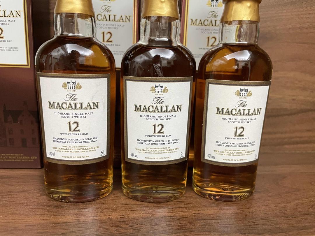 【酒版】麦卡伦12年 旧版3瓶