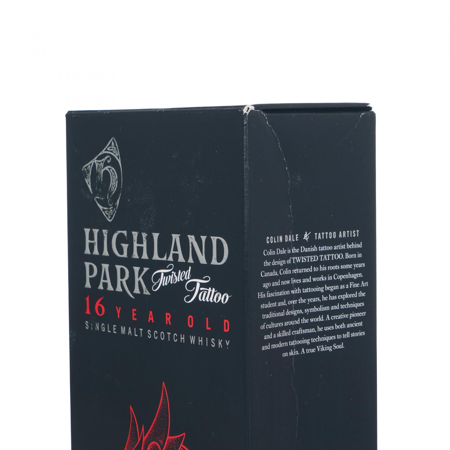 Highland Park 高原骑士 16年 Twisted Tattoo 700ml