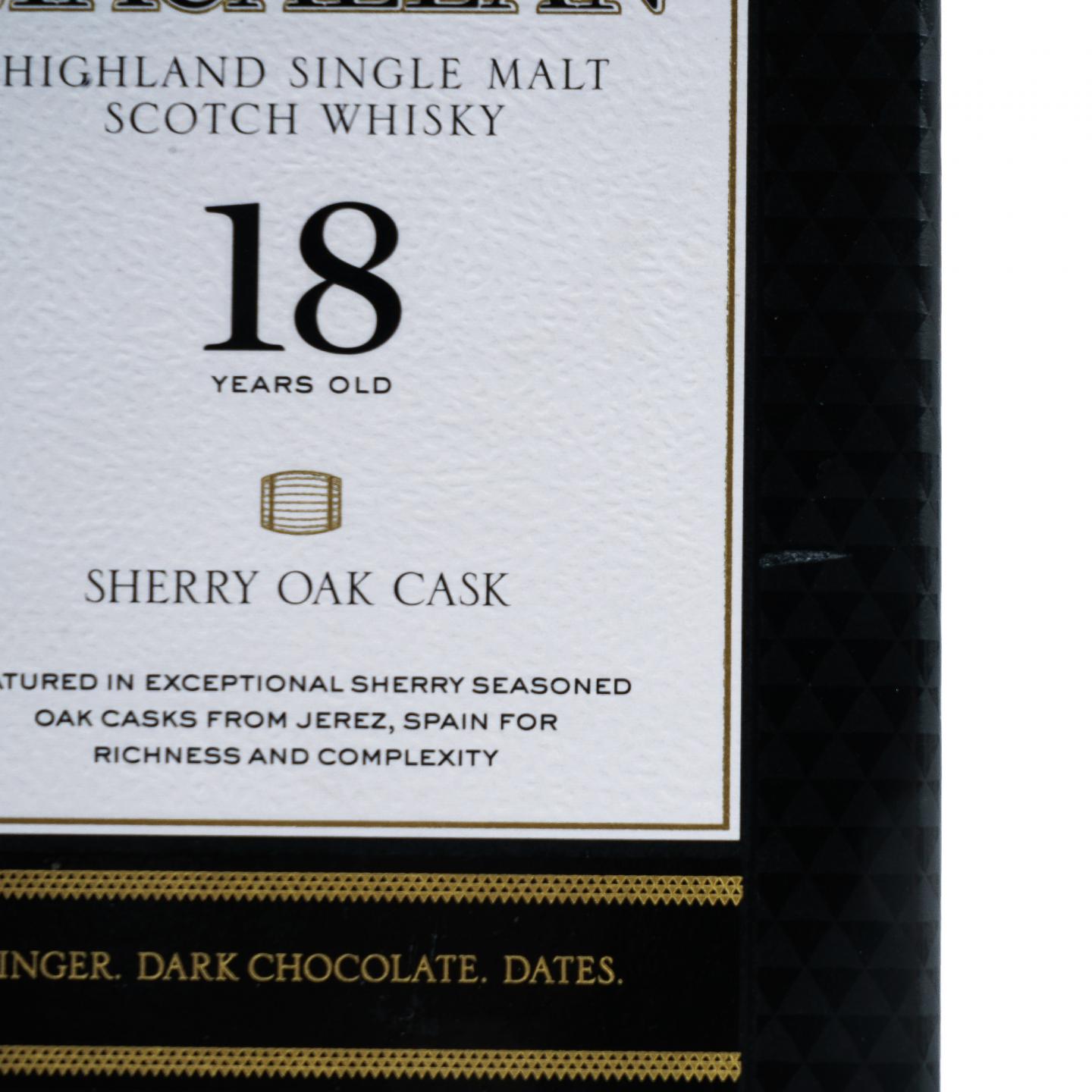 【附X光图】Macallan 麦卡伦 18年 2023 雪莉桶