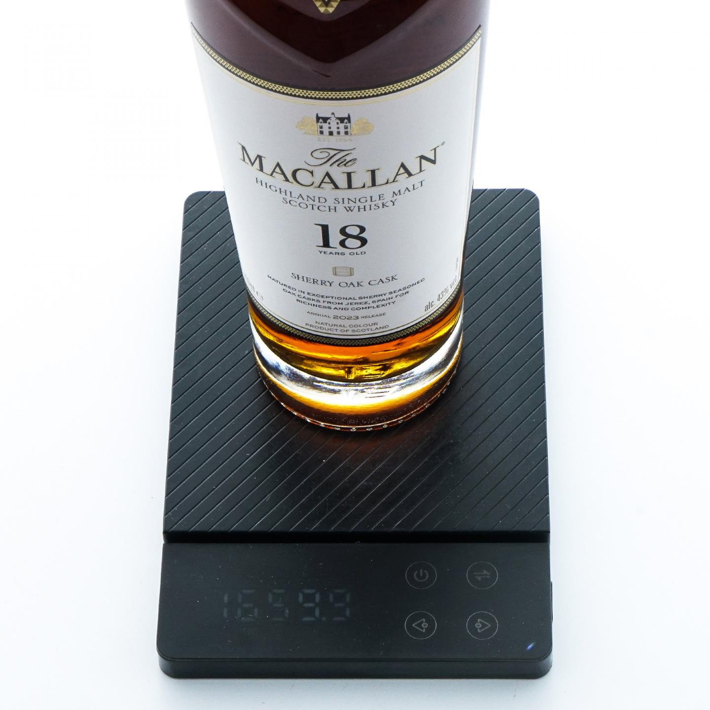 【附X光图】Macallan 麦卡伦 18年 2023 雪莉桶
