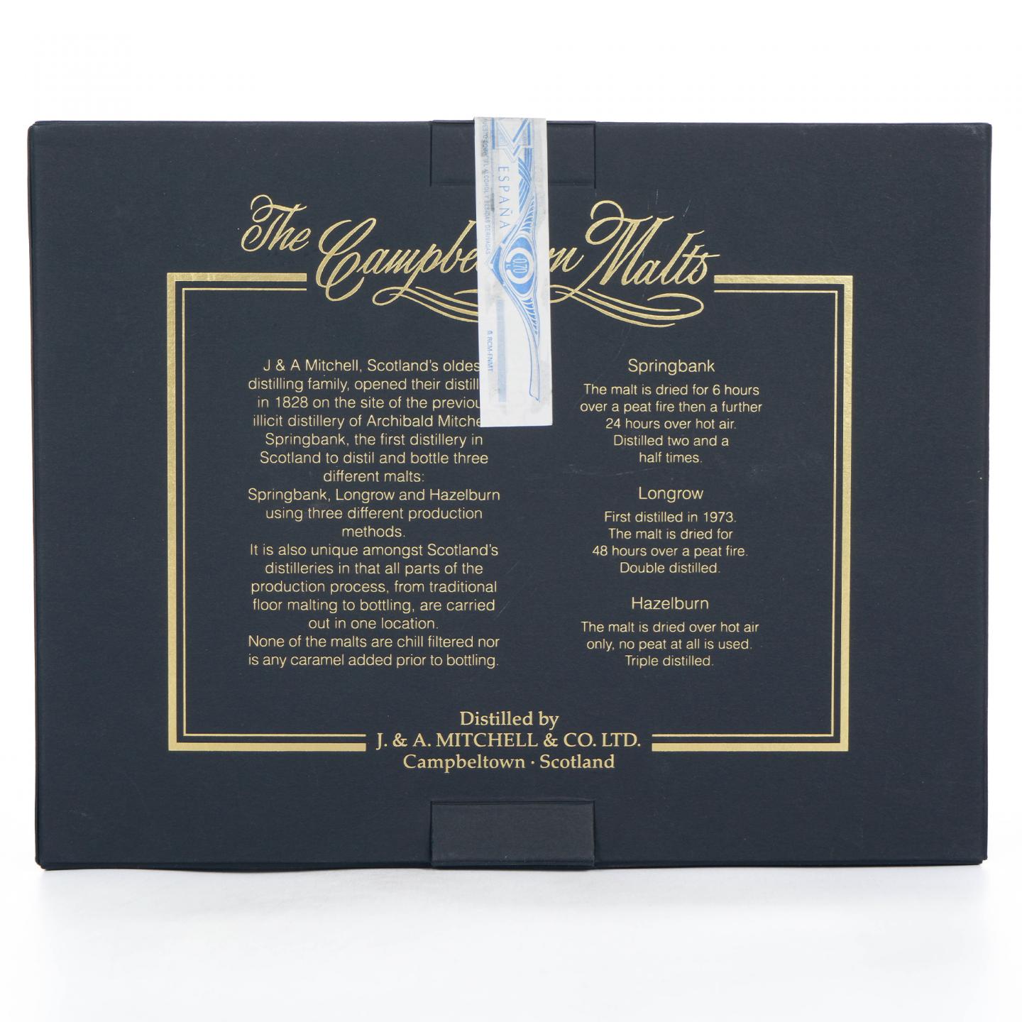 【中样】Campbeltown 云顶/哈索本/朗格罗 CV 200ml *3瓶组