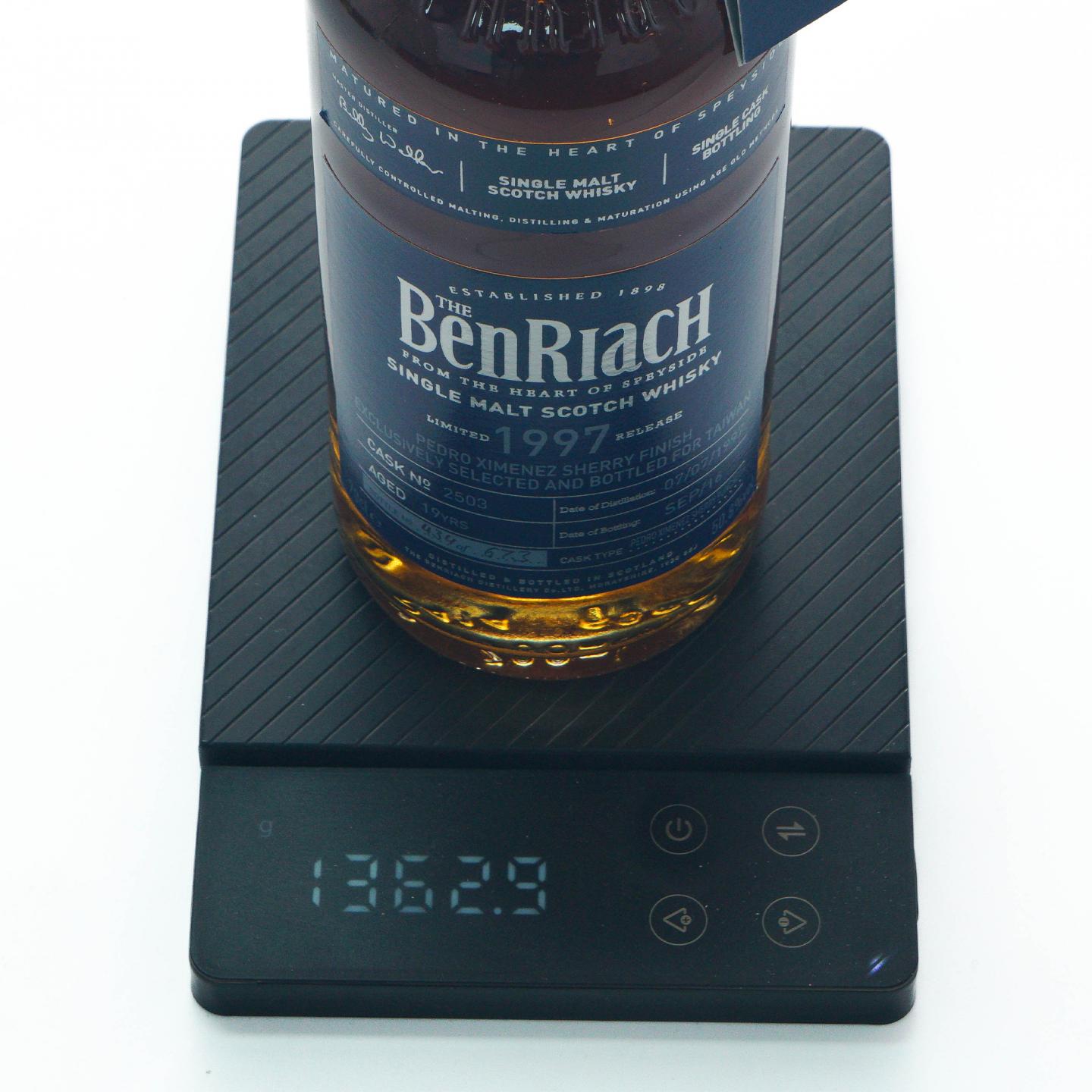 BenRiach 本利亚克 19年 1997-2016 单桶#2503