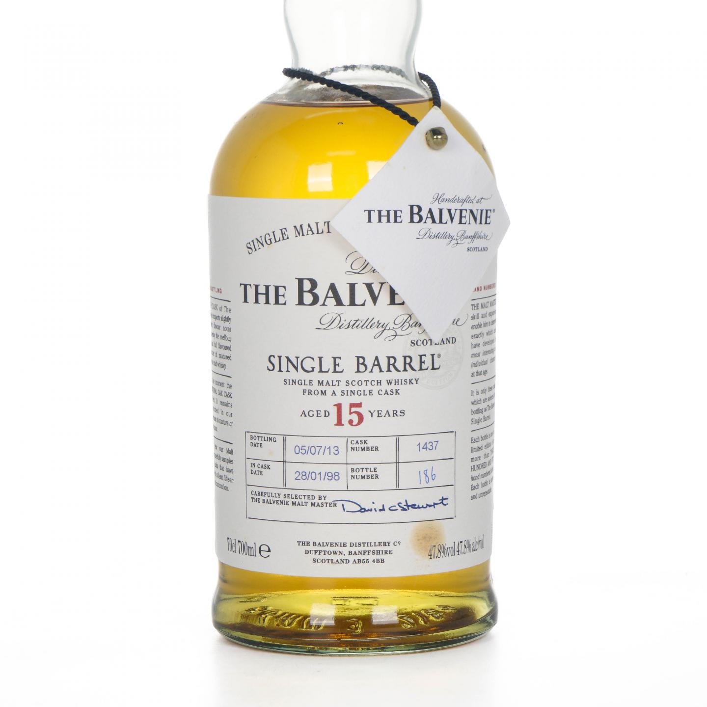 Balvenie 百富 15年 1998-2013 单桶#1437