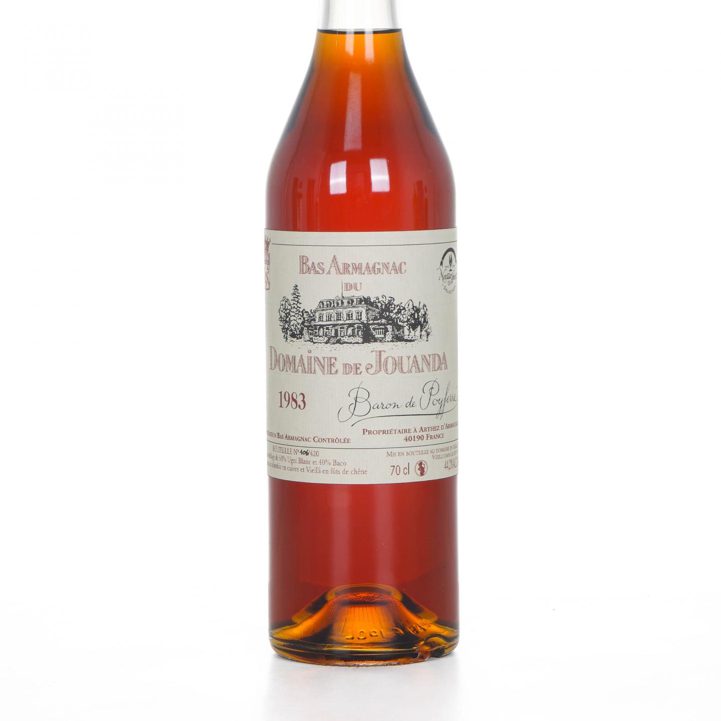 Domaine de Jouanda 茹安达 1983 单桶 雅文邑 Nsps