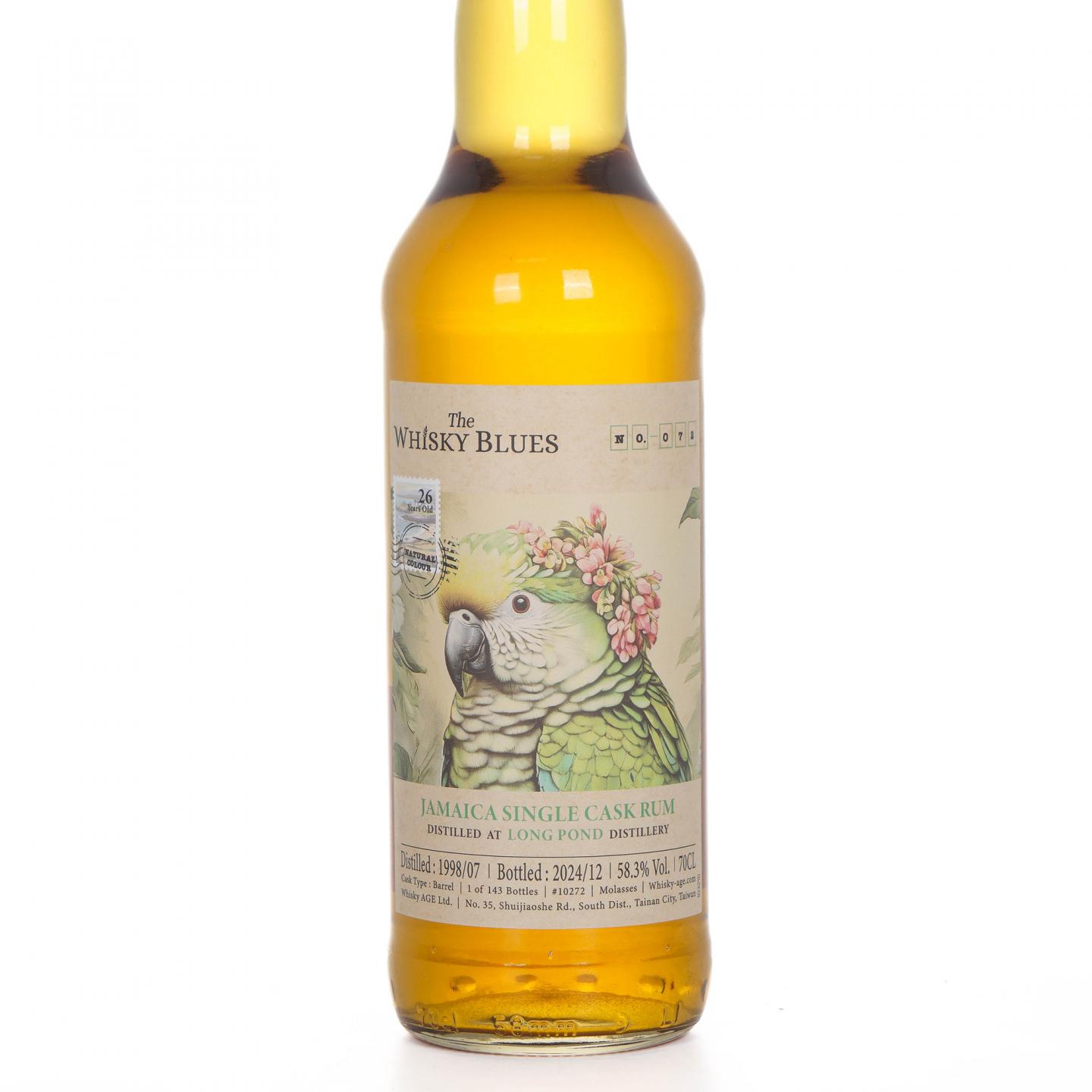 Long Pond 26年 1998-2024 牙买加朗姆酒 单桶#10272