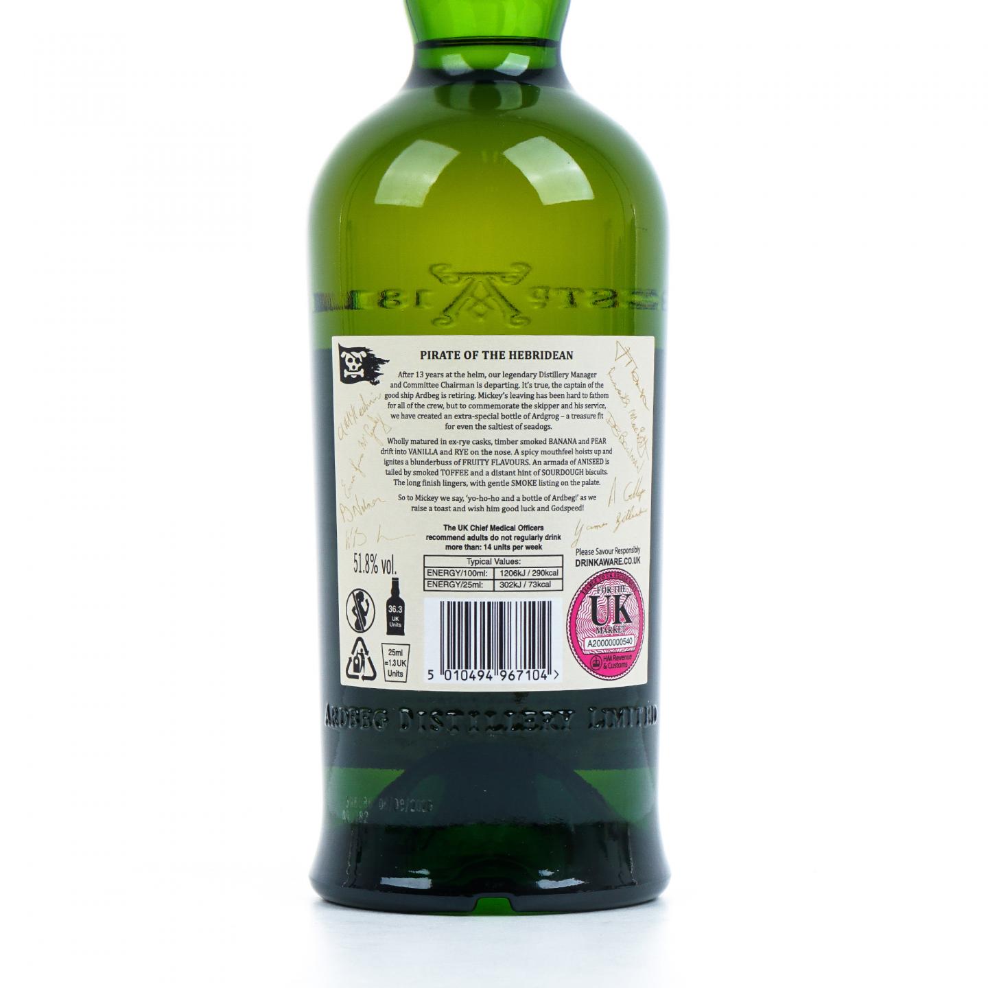 Ardbeg 阿贝 2020 Arrrrrrrdbeg 海盗船长