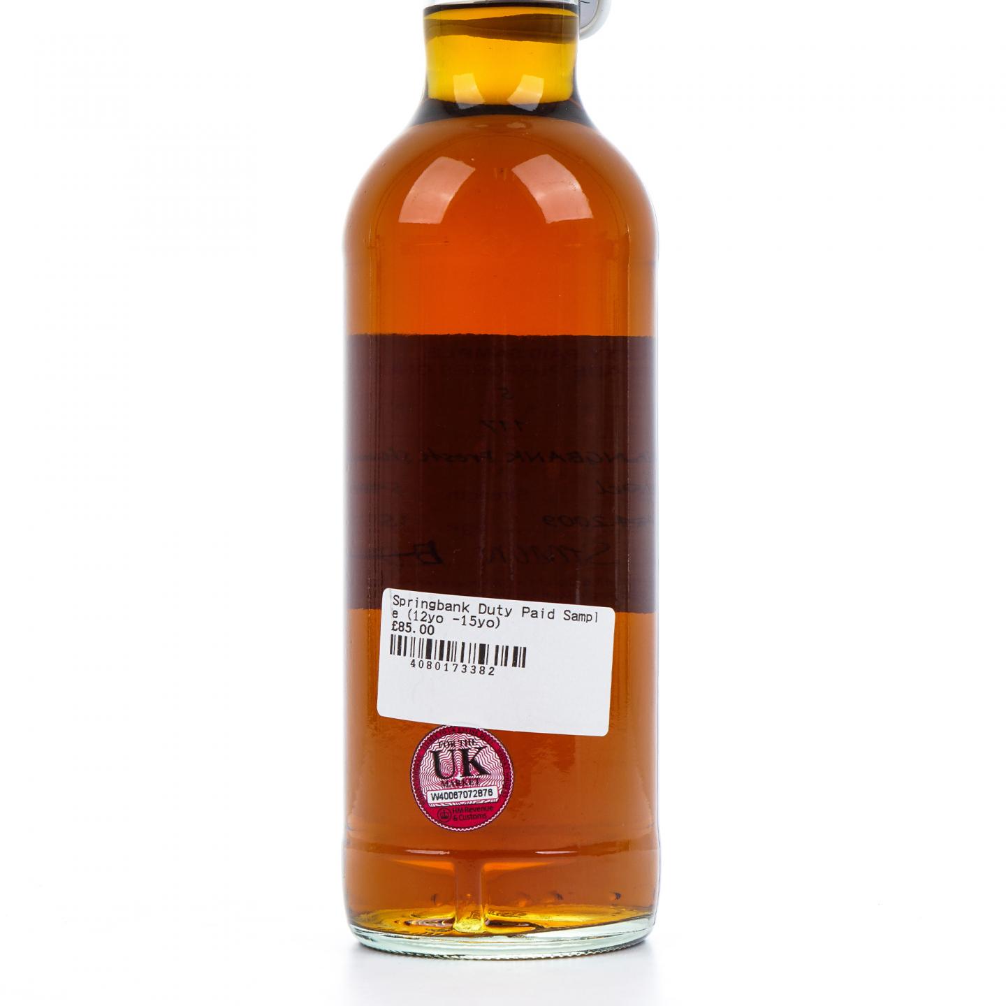 Springbank 云顶 15年 2009 完税瓶 新鲜雪莉桶