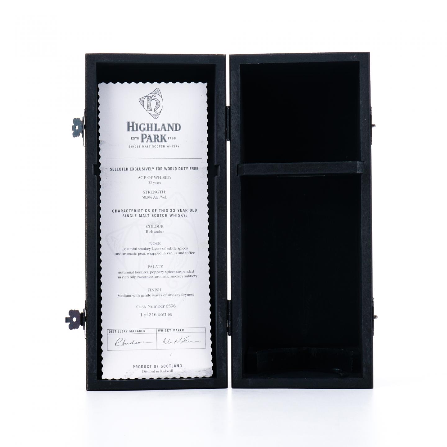 Highland Park 高原骑士 32年 1975-2008 单桶#6596