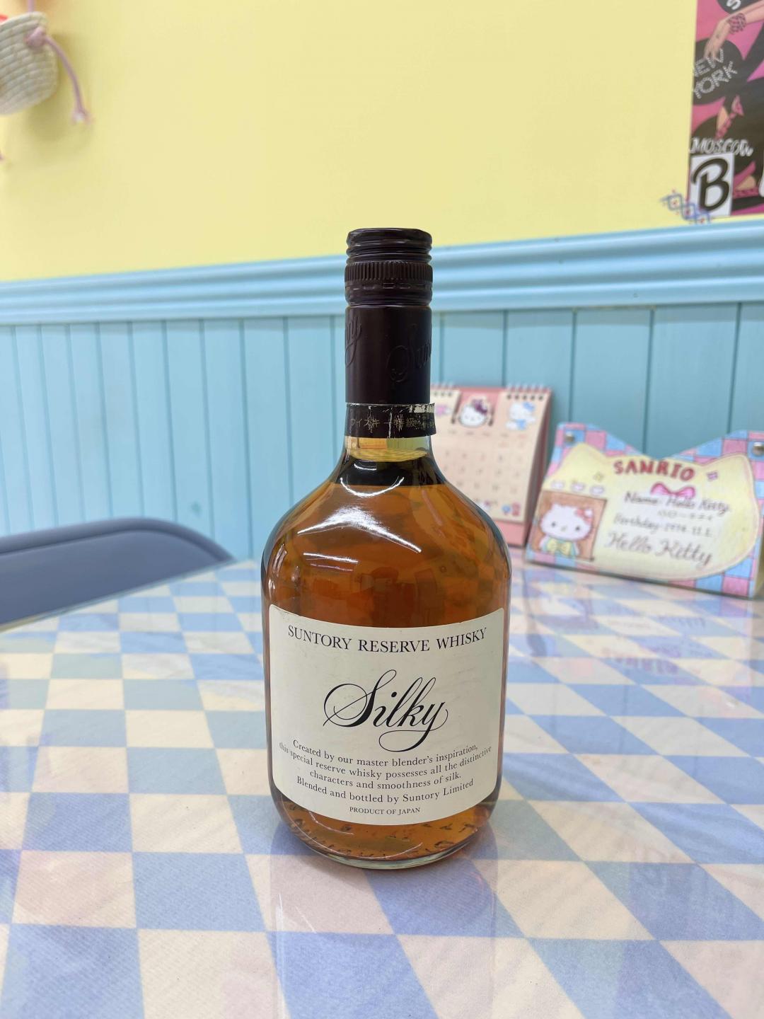 80年代•日本SUNTORY Silky金狮版三得 利丝滑威士忌（绝响）