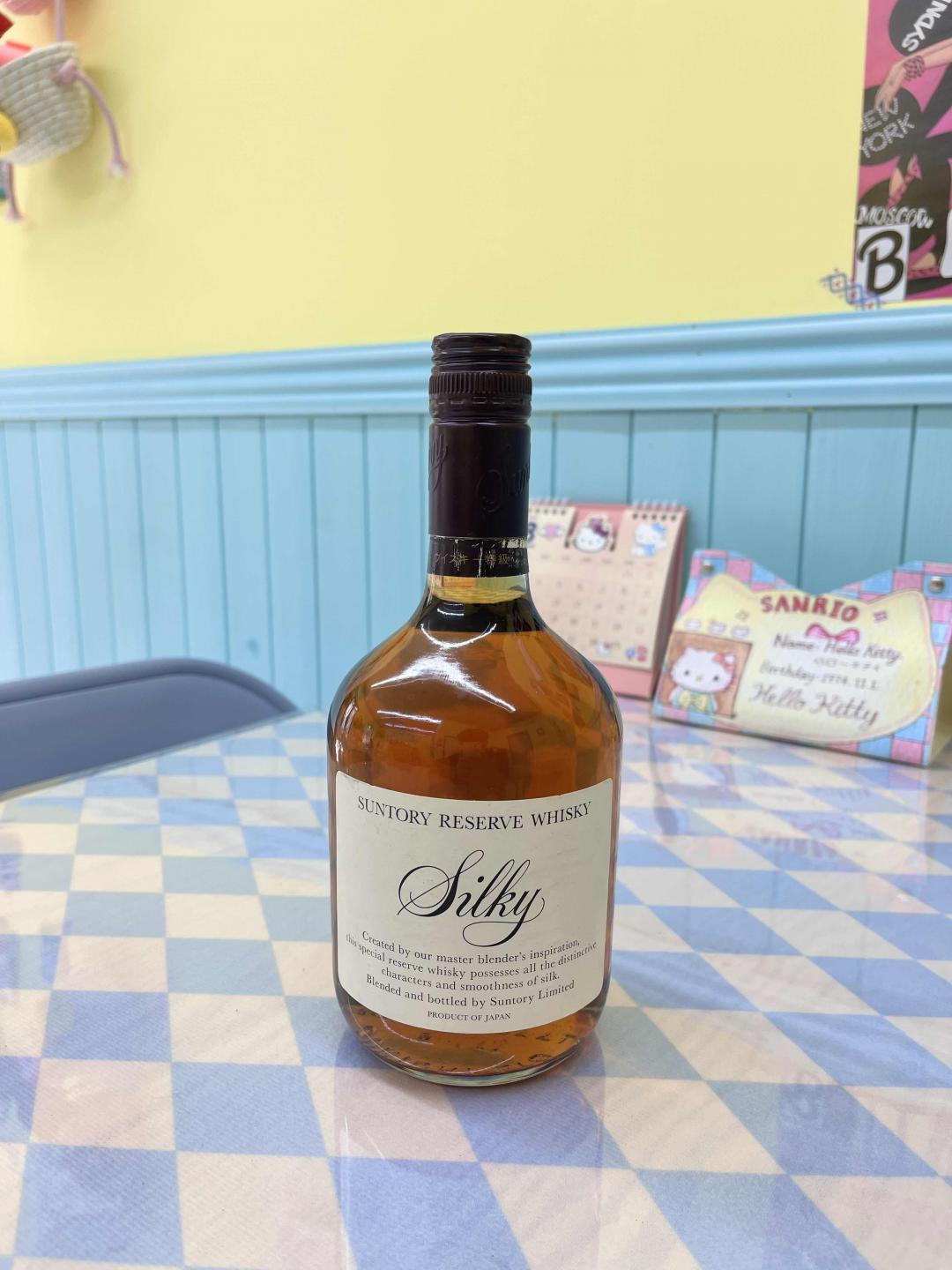 80年代•日本SUNTORY Silky金狮版三得 利丝滑威士忌（绝响）