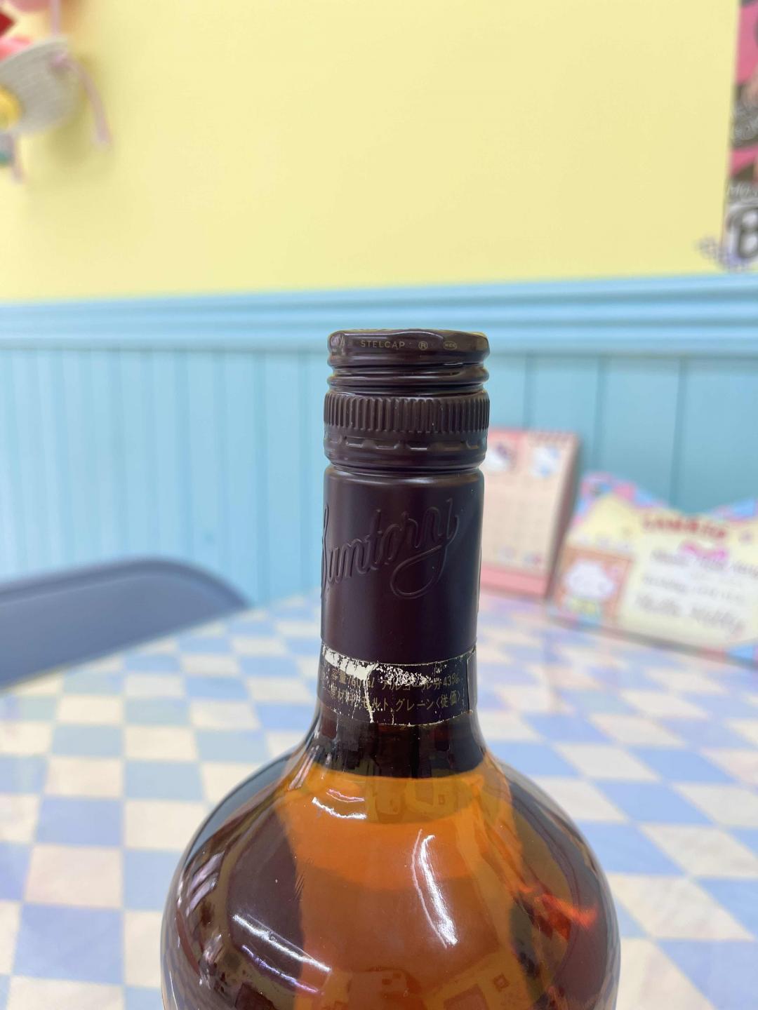 80年代•日本SUNTORY Silky金狮版三得 利丝滑威士忌（绝响）