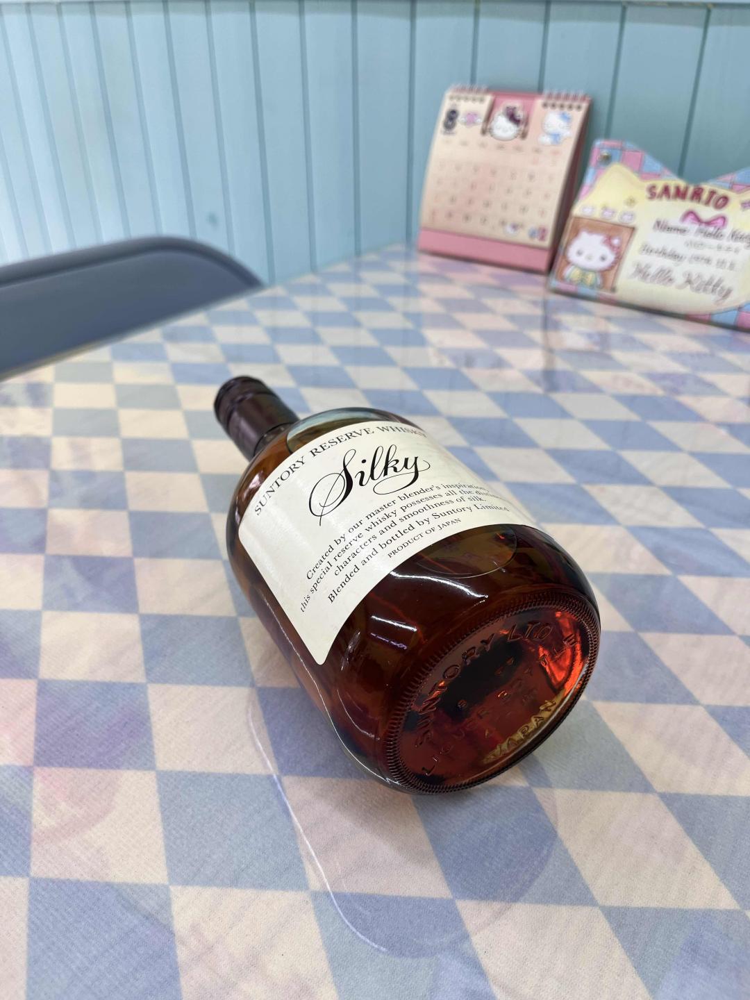 80年代•日本SUNTORY Silky金狮版三得 利丝滑威士忌（绝响）