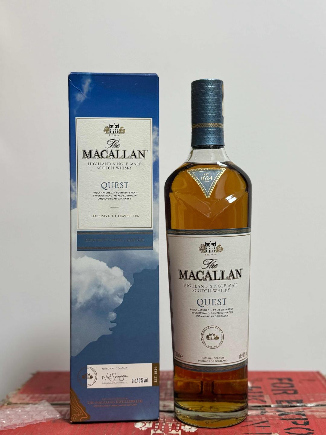 麦卡伦蓝天 系列版本 集邮收藏必备之一