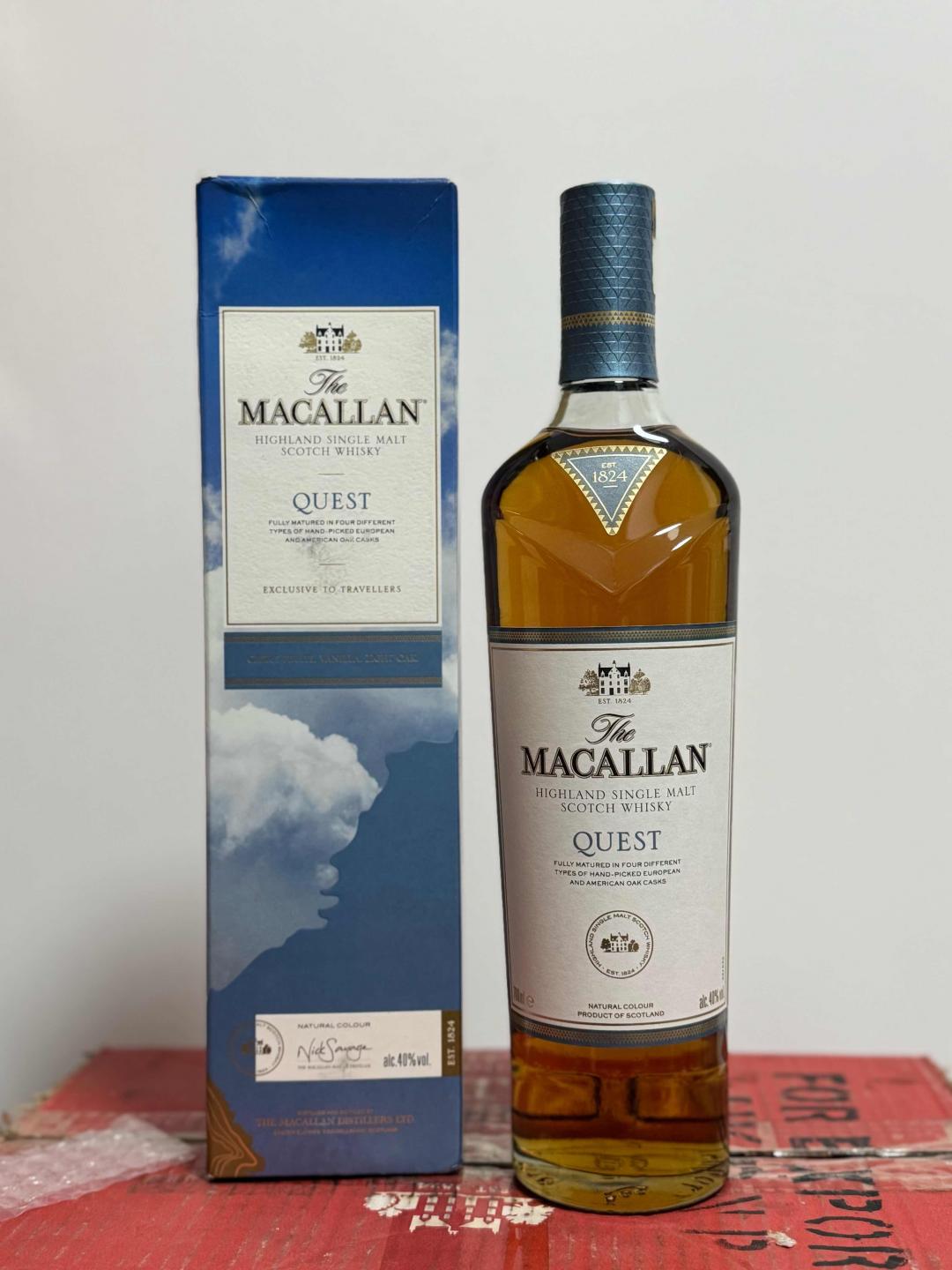 麦卡伦蓝天 探索系列 集邮收藏必备