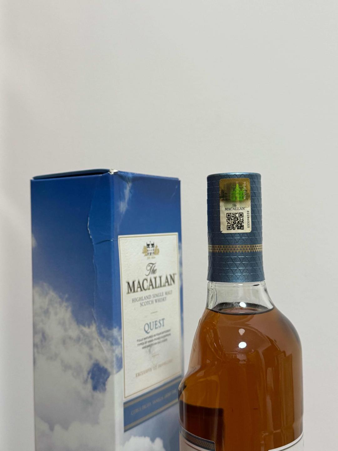 麦卡伦蓝天 探索系列 集邮收藏必备