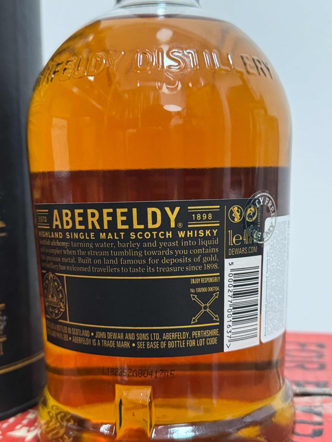 艾柏迪12年 1L装 大瓶又划算口粮