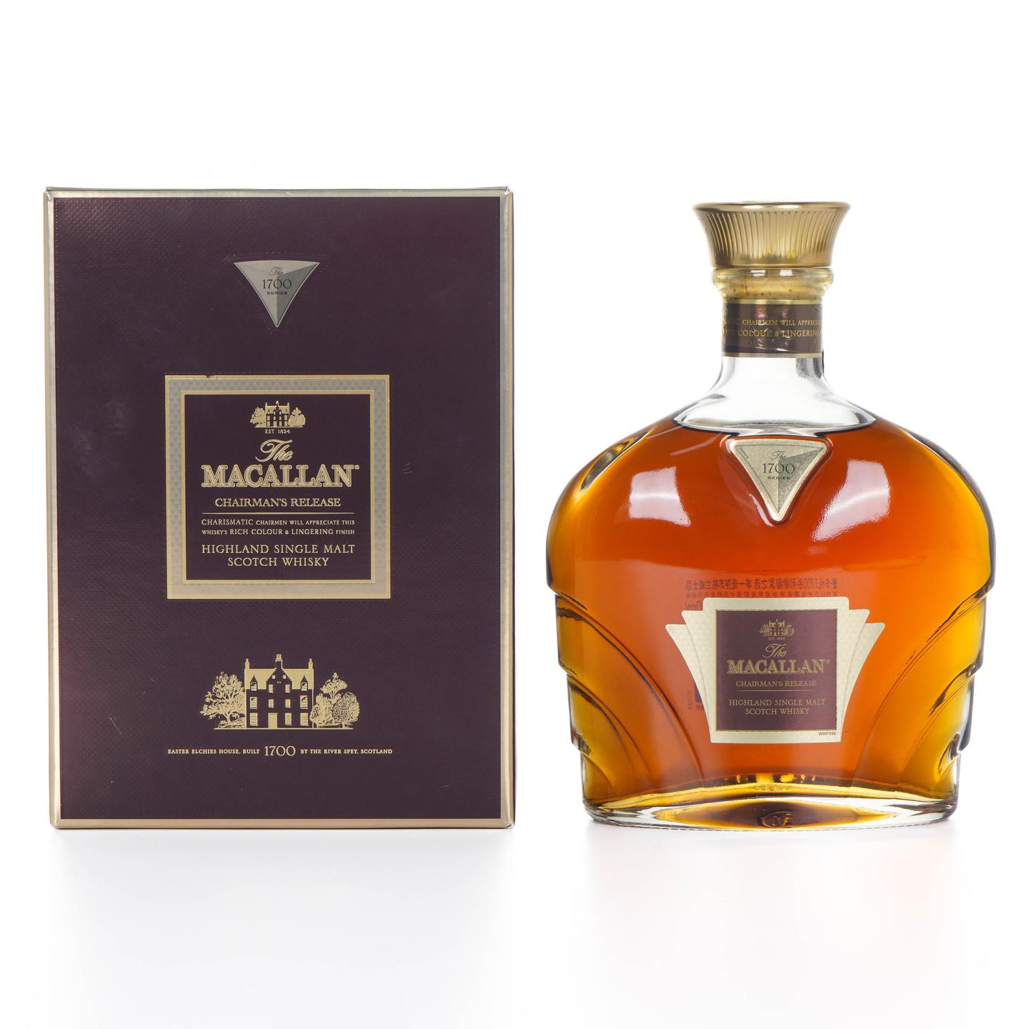 Macallan 麦卡伦 1700系列 2013 Chairman's Release