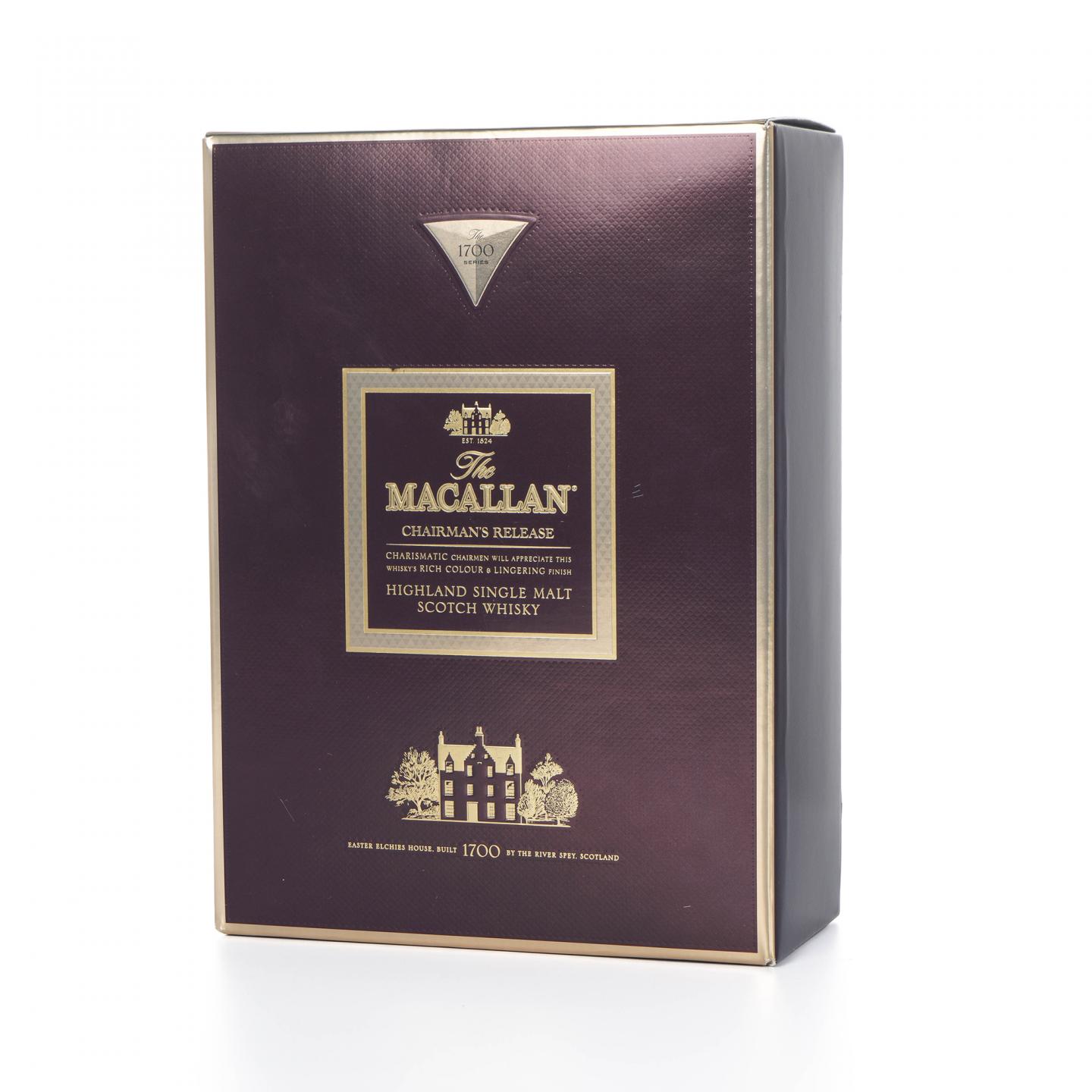 Macallan 麦卡伦 1700系列 2013 Chairman's Release
