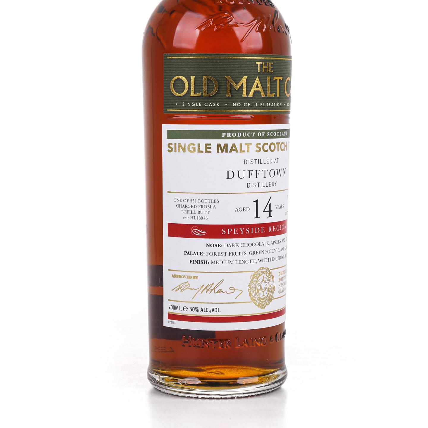 Dufftown 达夫镇 14年 2007-2022 单桶 HL 18976