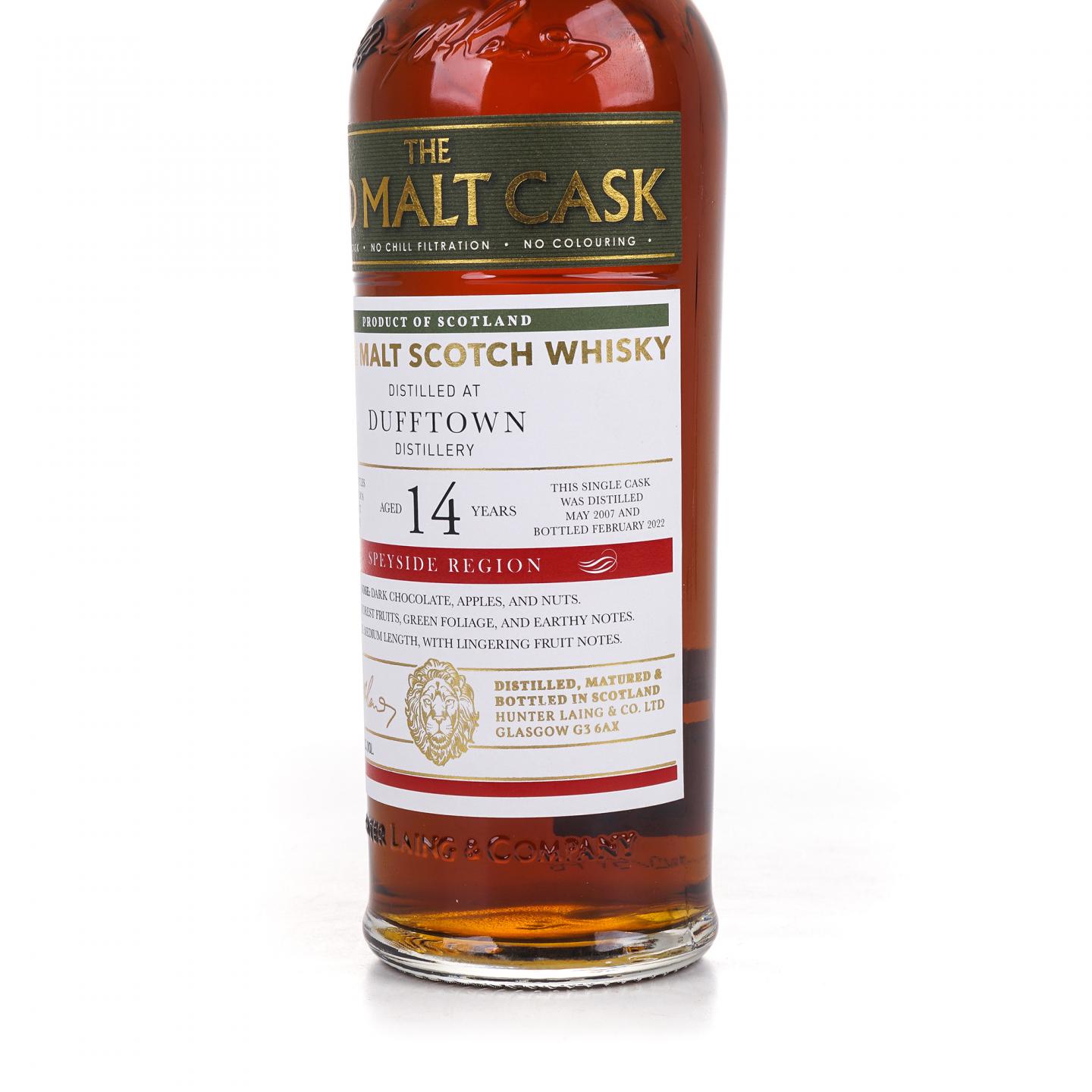 Dufftown 达夫镇 14年 2007-2022 单桶 HL 18976