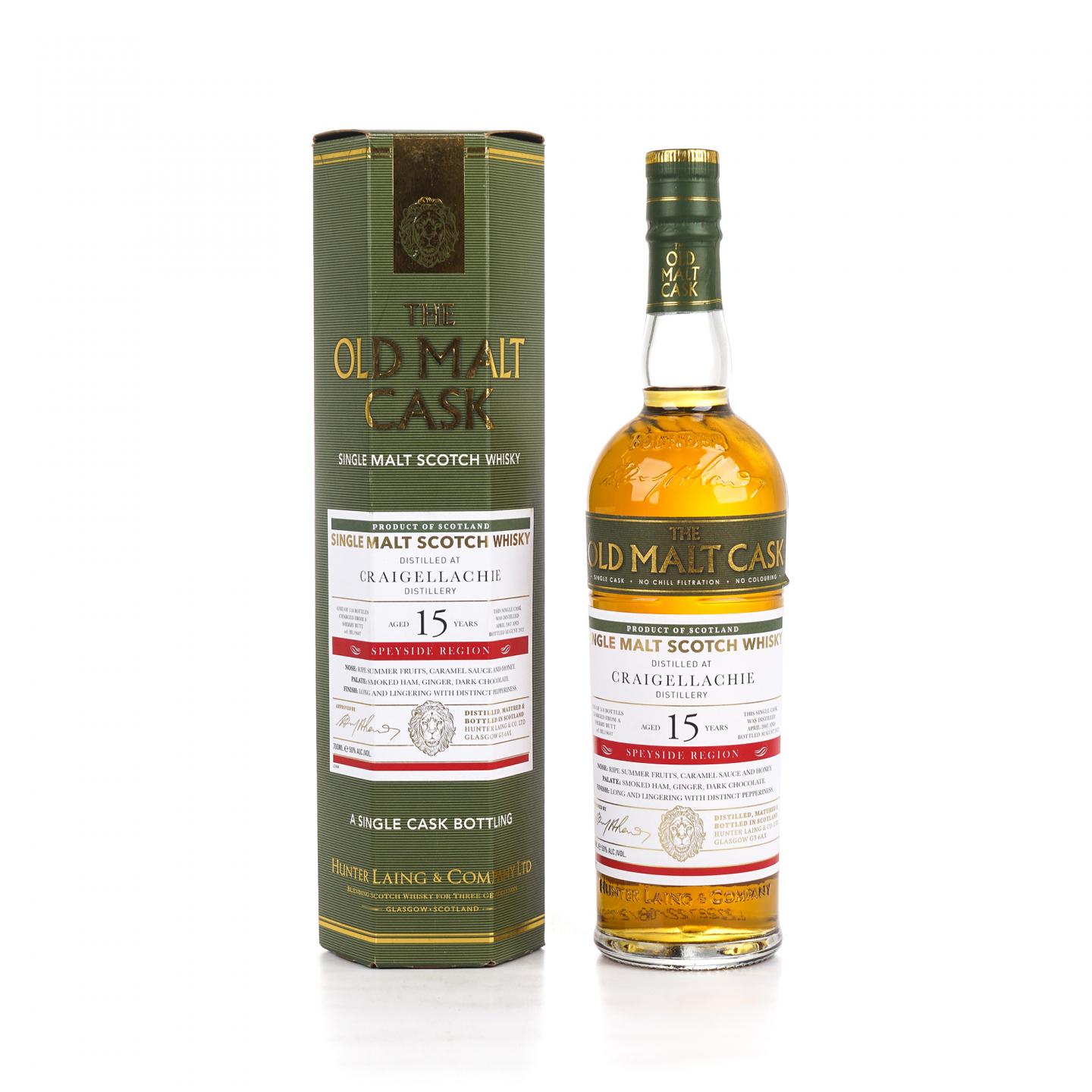 Craigellachie 克莱拉奇 15年 2007-2022 雪莉单桶#HL 19607