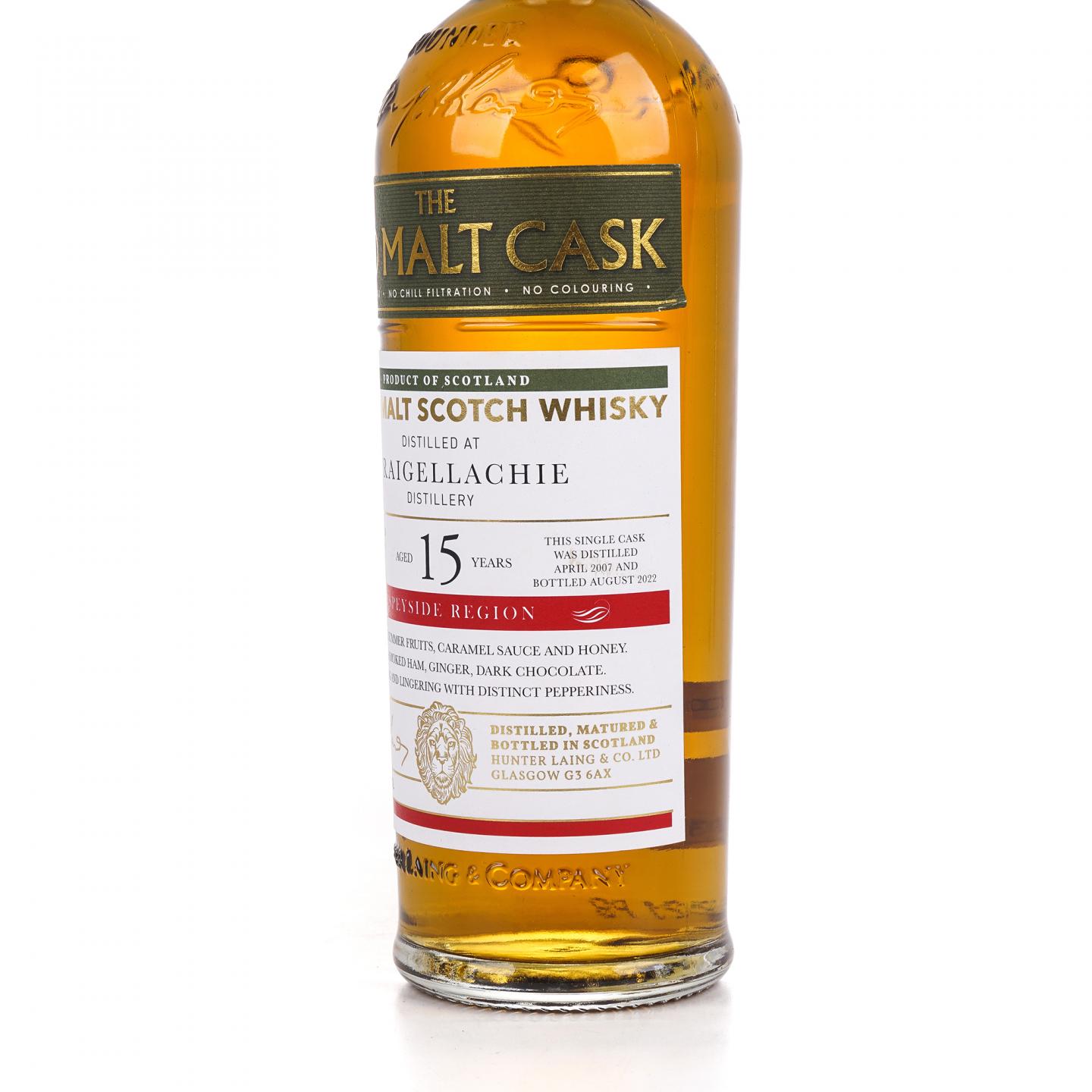 Craigellachie 克莱拉奇 15年 2007-2022 雪莉单桶#HL 19607