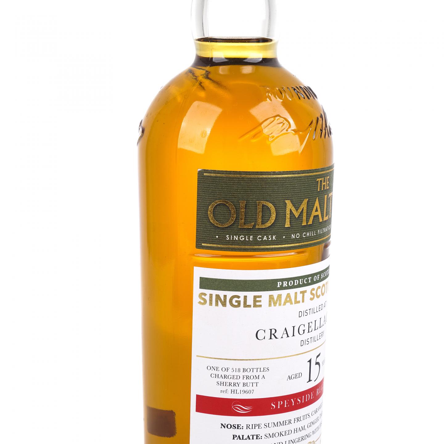 Craigellachie 克莱拉奇 15年 2007-2022 雪莉单桶#HL 19607