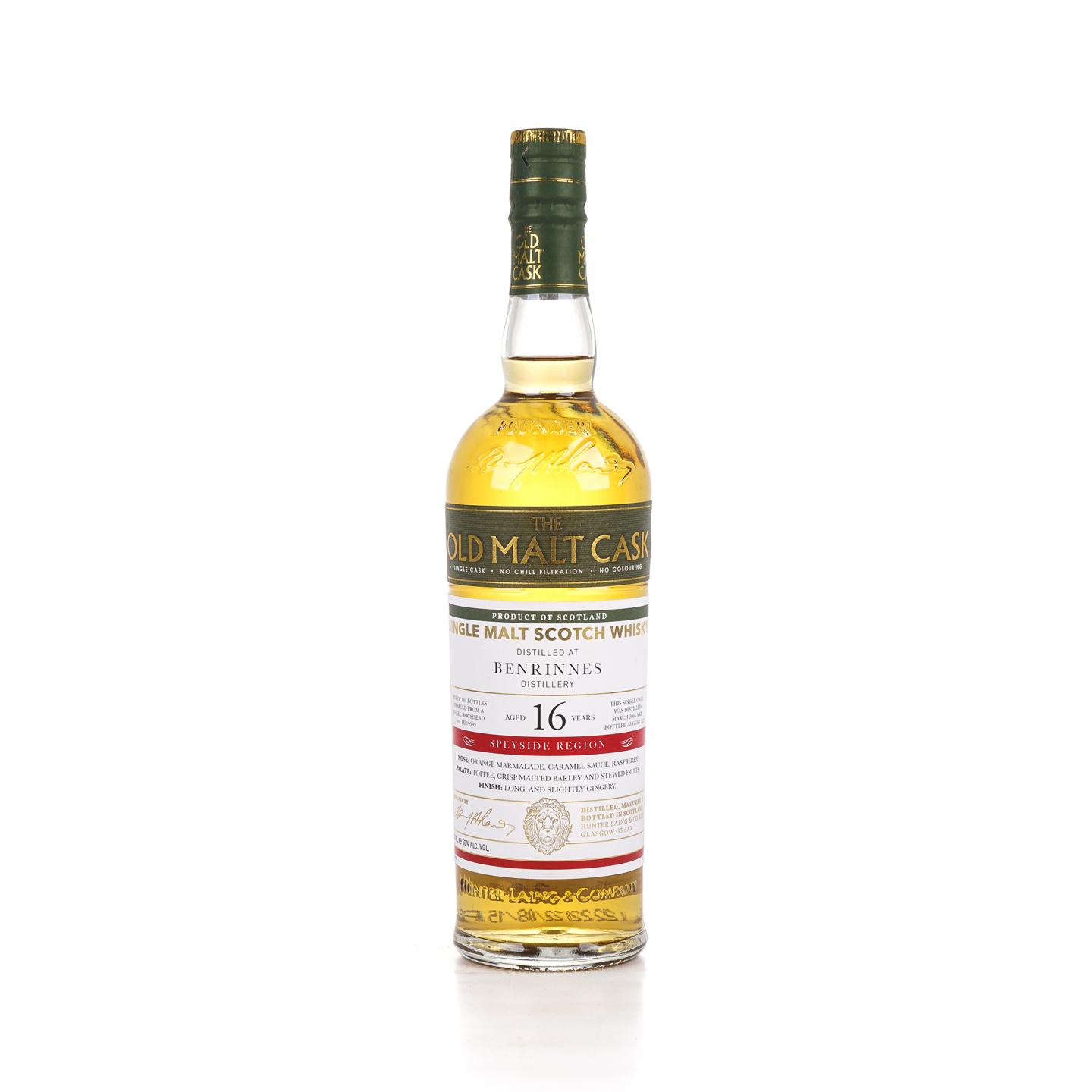 Benrinnes 本利林 16年 2006-2022 单桶 HL 19599