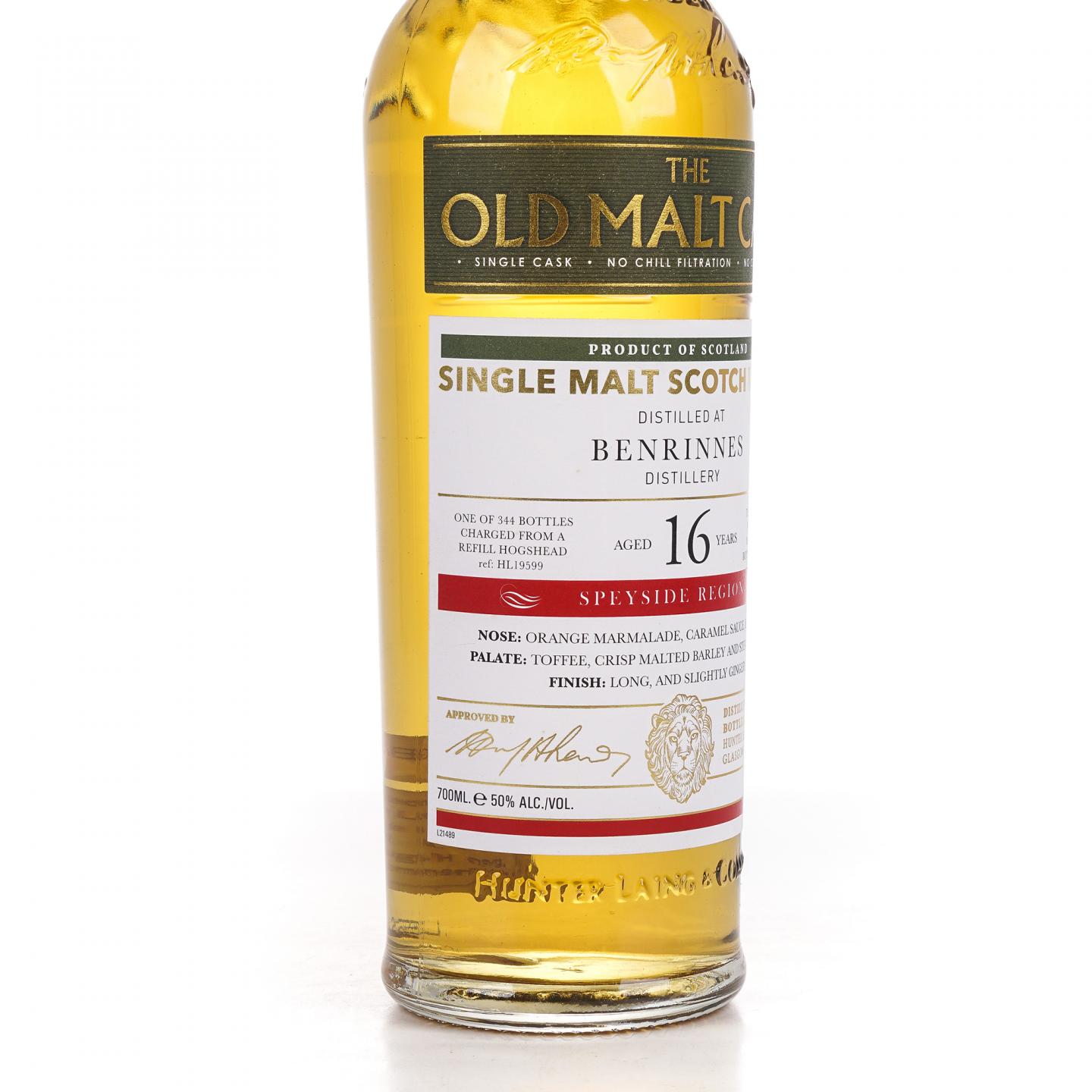Benrinnes 本利林 16年 2006-2022 单桶 HL 19599