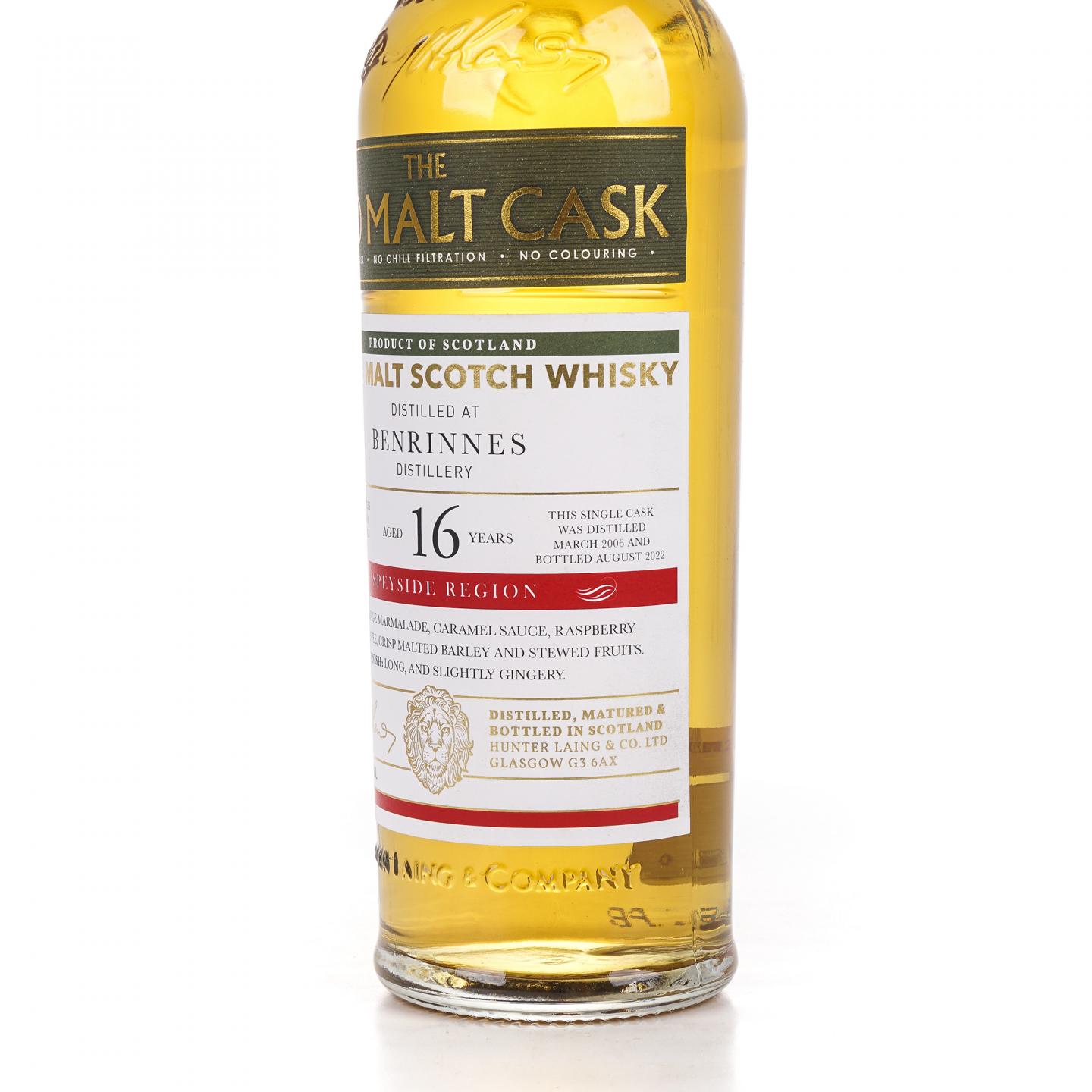 Benrinnes 本利林 16年 2006-2022 单桶 HL 19599