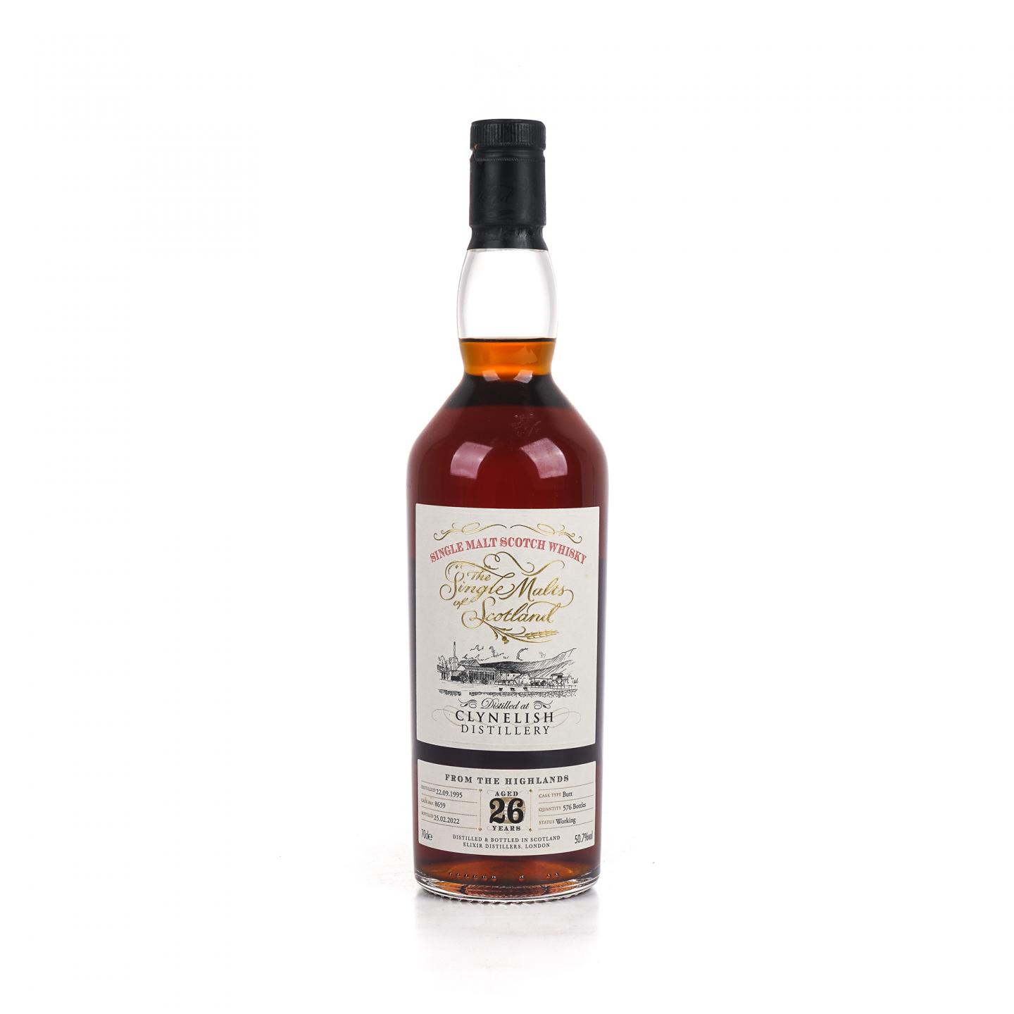 Clynelish 克里尼利基 26年 1995-2022 单桶#8659 ElD