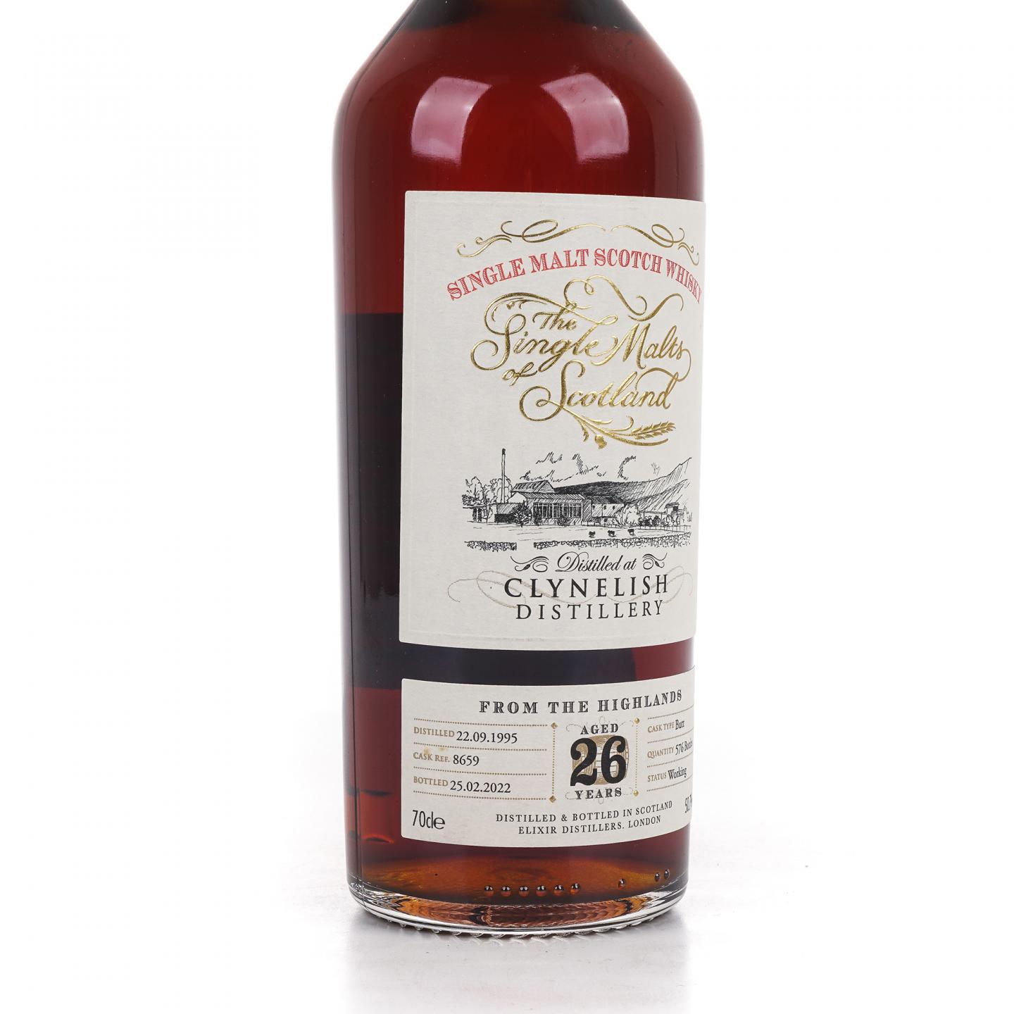 Clynelish 克里尼利基 26年 1995-2022 单桶#8659 ElD