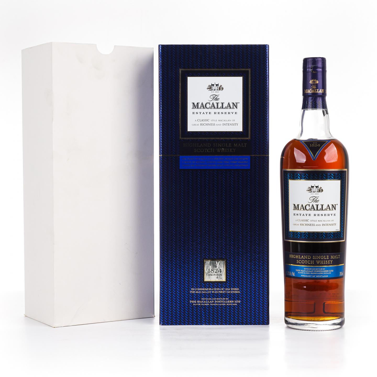 Macallan 麦卡伦 1824 Estate Reserve 蓝标酒庄珍藏