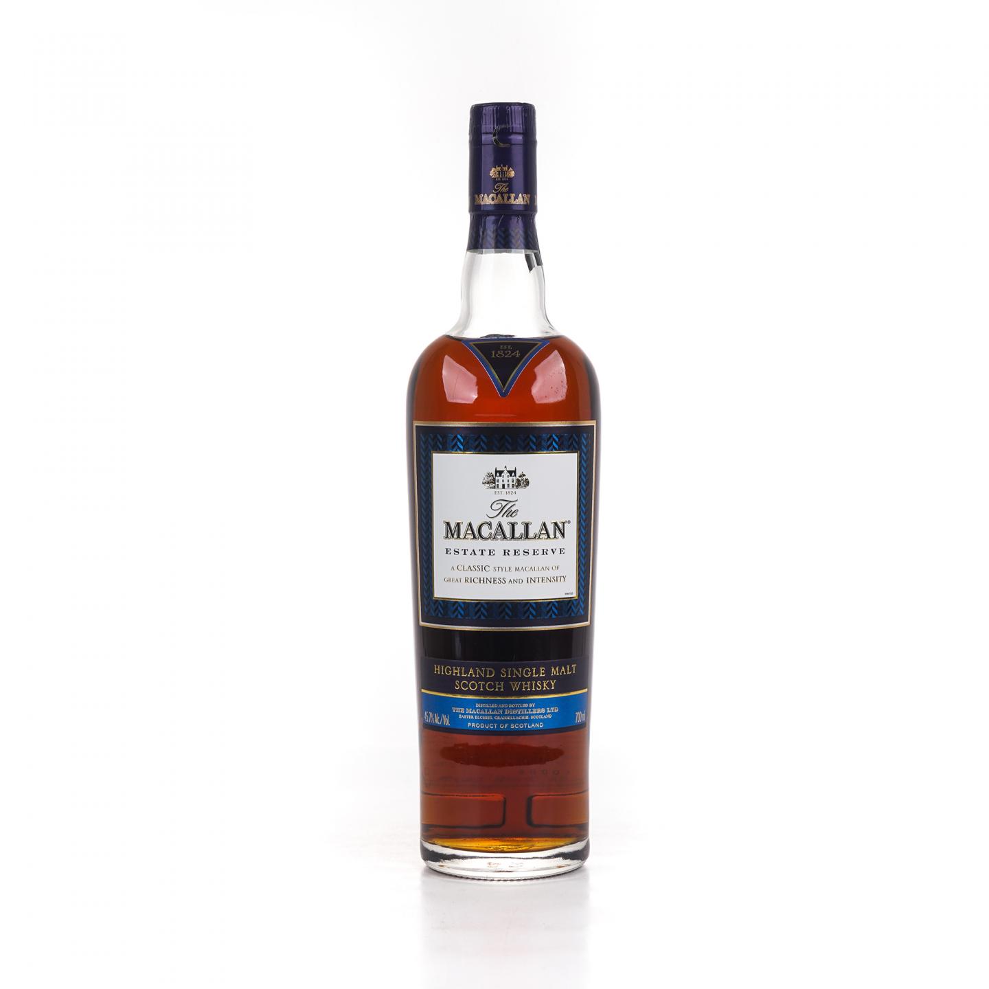 Macallan 麦卡伦 1824 Estate Reserve 蓝标酒庄珍藏