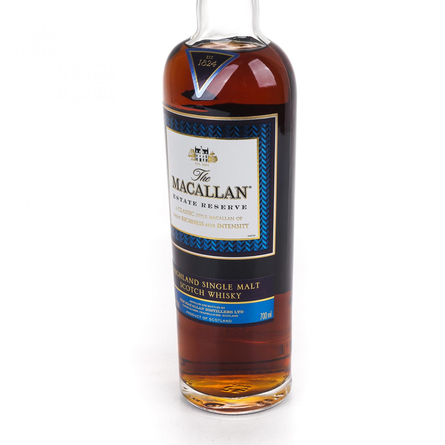 Macallan 麦卡伦 1824 Estate Reserve 蓝标酒庄珍藏