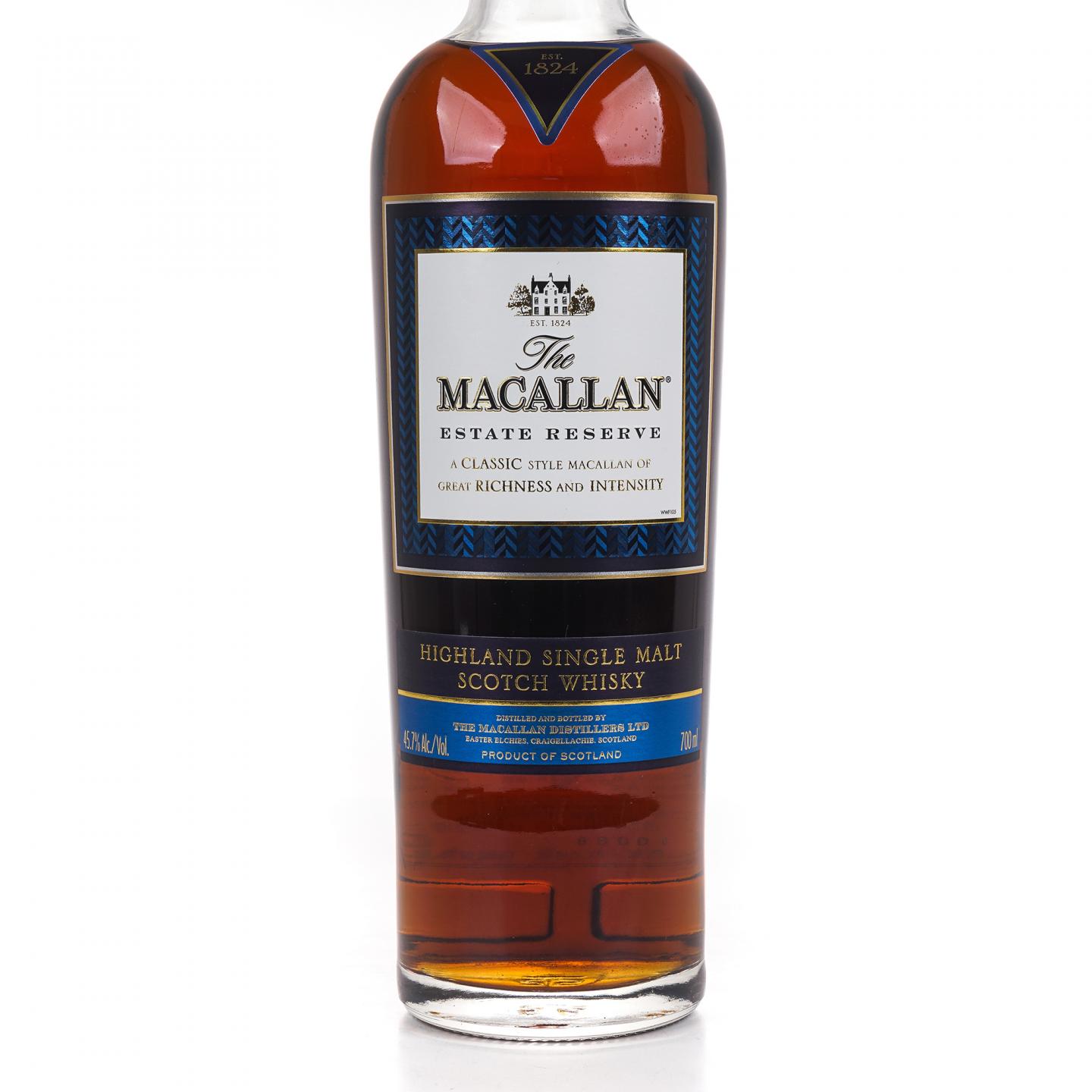 Macallan 麦卡伦 1824 Estate Reserve 蓝标酒庄珍藏