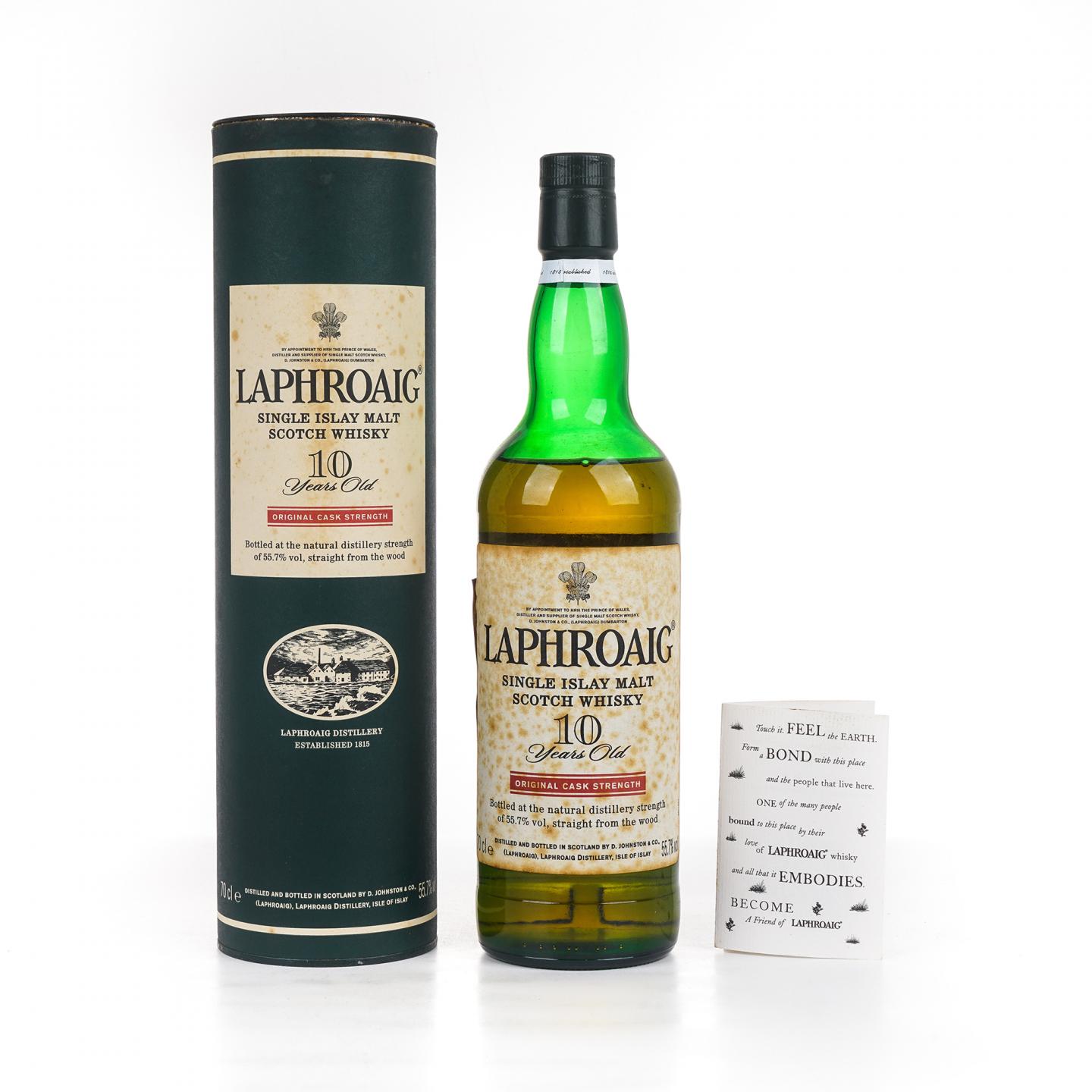 Laphroaig 拉弗格 10年 桶强 小红标 55.7%vol. 700ml